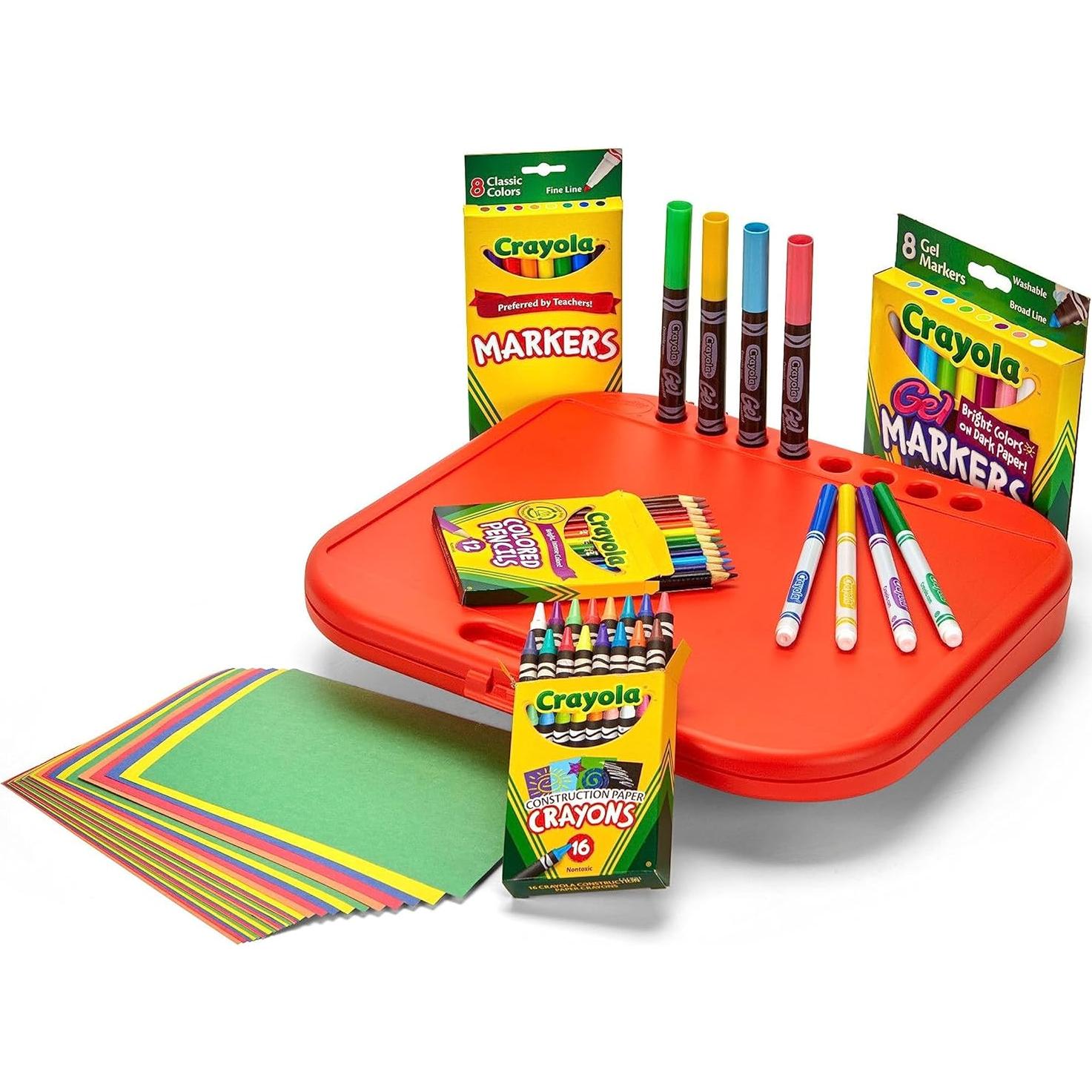 Conjunto de Arte Crayola Create 'N Carry 75 Piezas