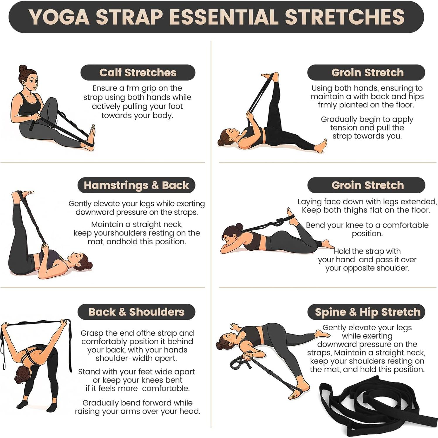 Conjunto de Pilates LumaHvn: Anillo, Pelota, Bandas y Más