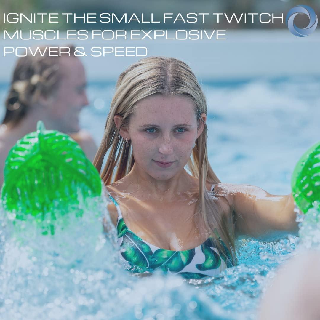 Conjunto de Campanas Acuáticas Aqualogix Verde - 2 Piezas