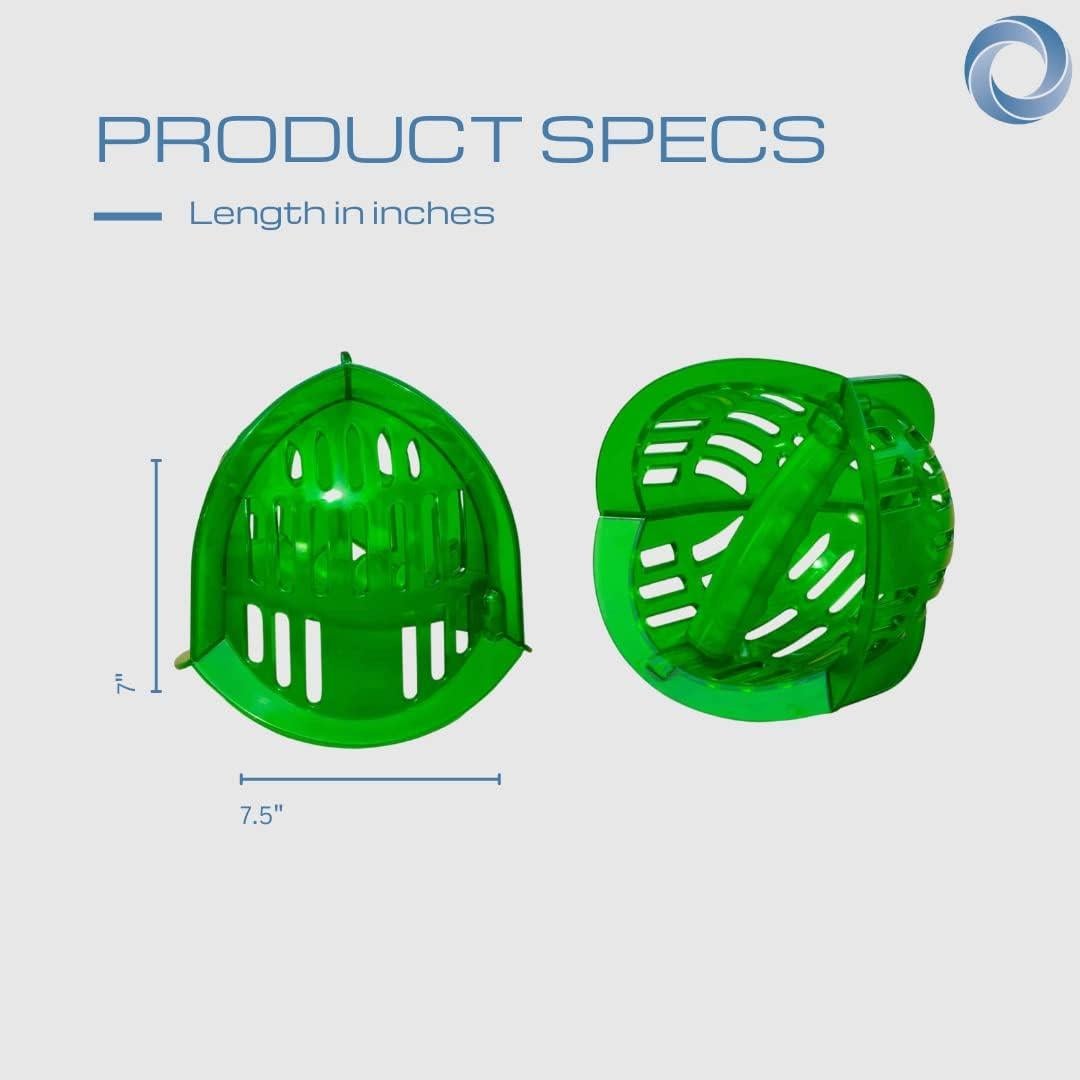 Conjunto de Campanas Acuáticas Aqualogix Verde - 2 Piezas