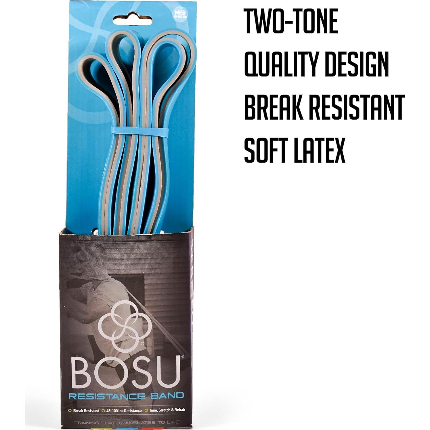 Banda de Resistencia Media BOSU 20-45 kg Antideslizante