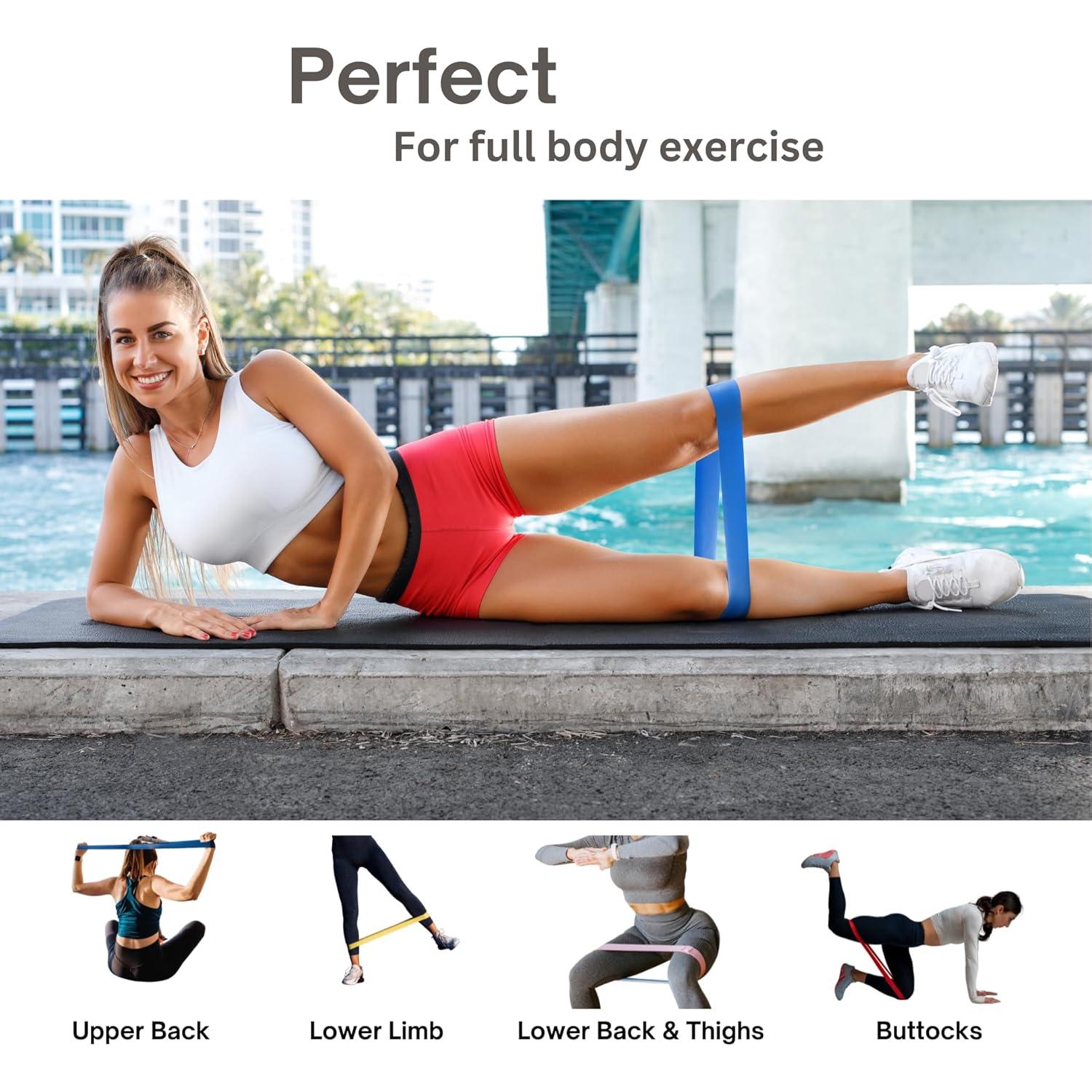 Bandas de Resistencia ZYVE MINIBAND 5 Niveles Caucho Natural