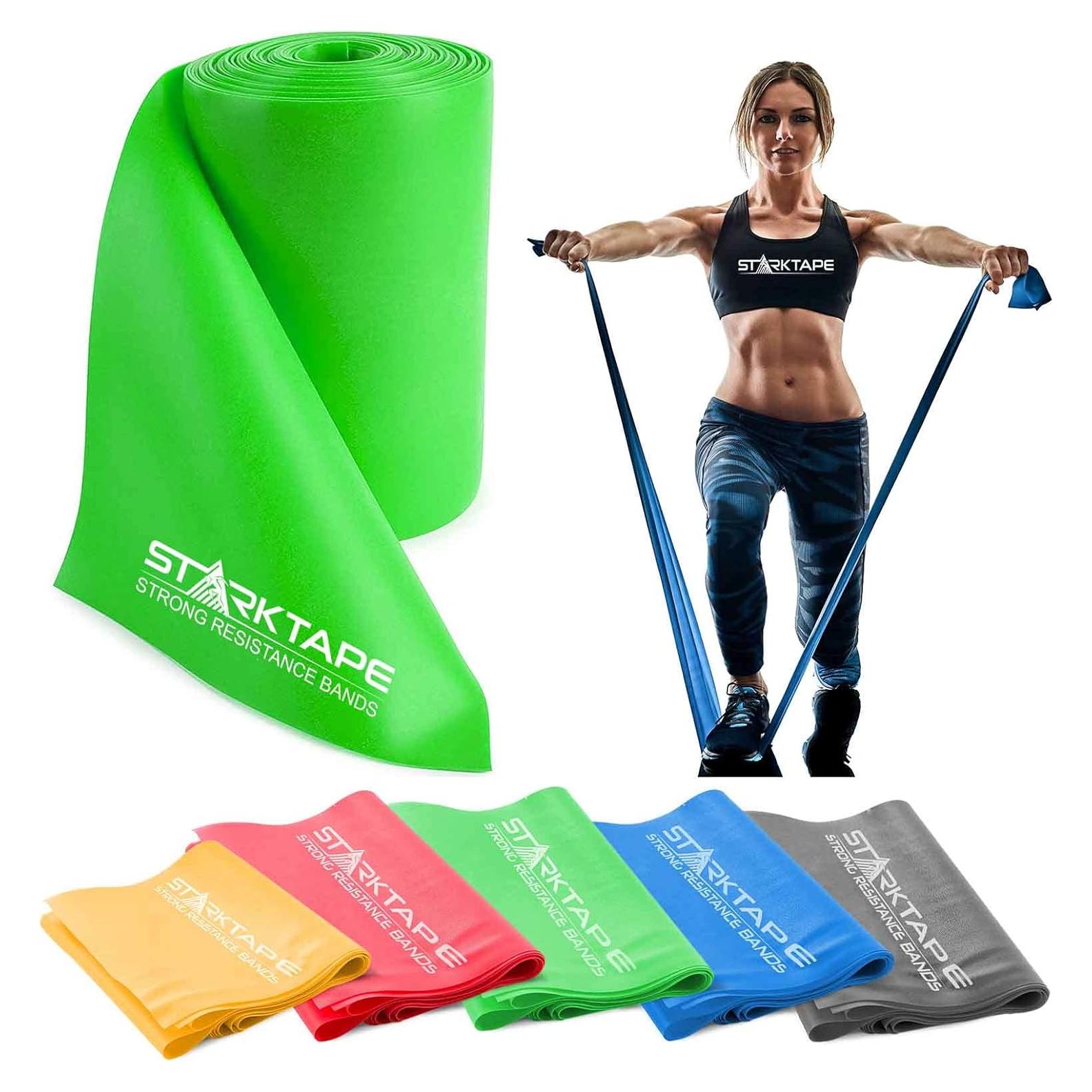 Conjunto de 5 Bandas de Resistencia Starktape - TPE Libre de Látex