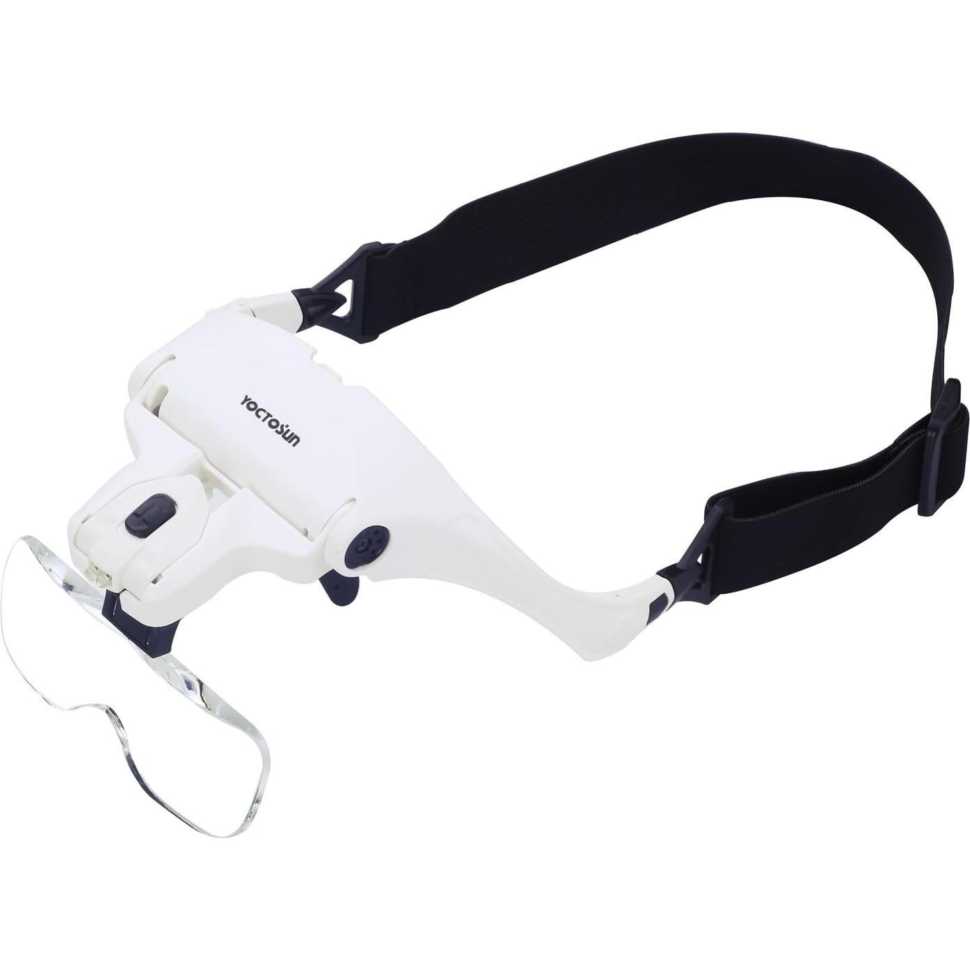 Lupa de Cabeza YOCTOSUN con Luz LED y 5 Lentes Intercambiables