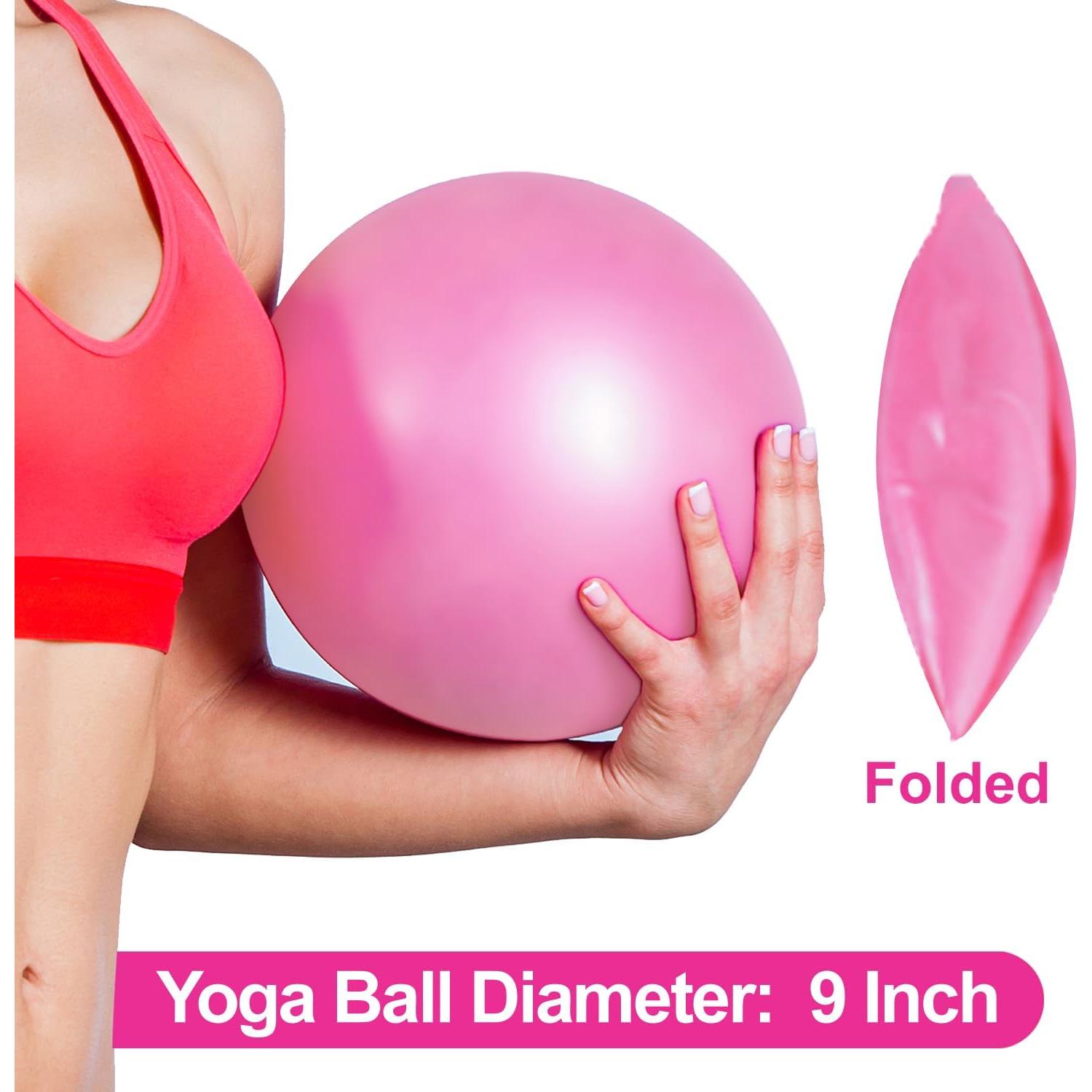 Mini Bola de Ejercicio FIT BARRE 22.86 cm para Yoga y Pilates