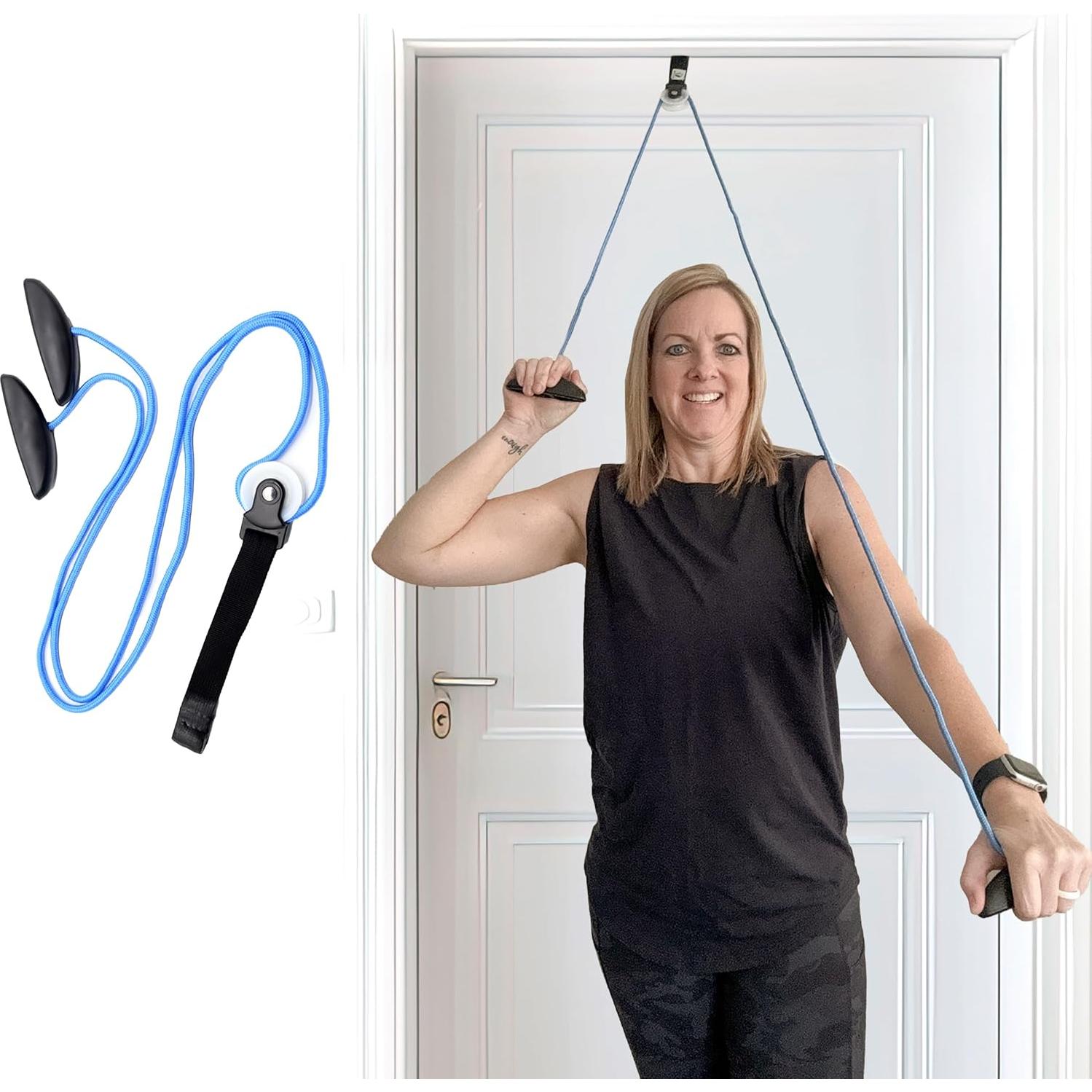 Polea para Hombro Mars Wellness sobre la Puerta - Terapia en Casa