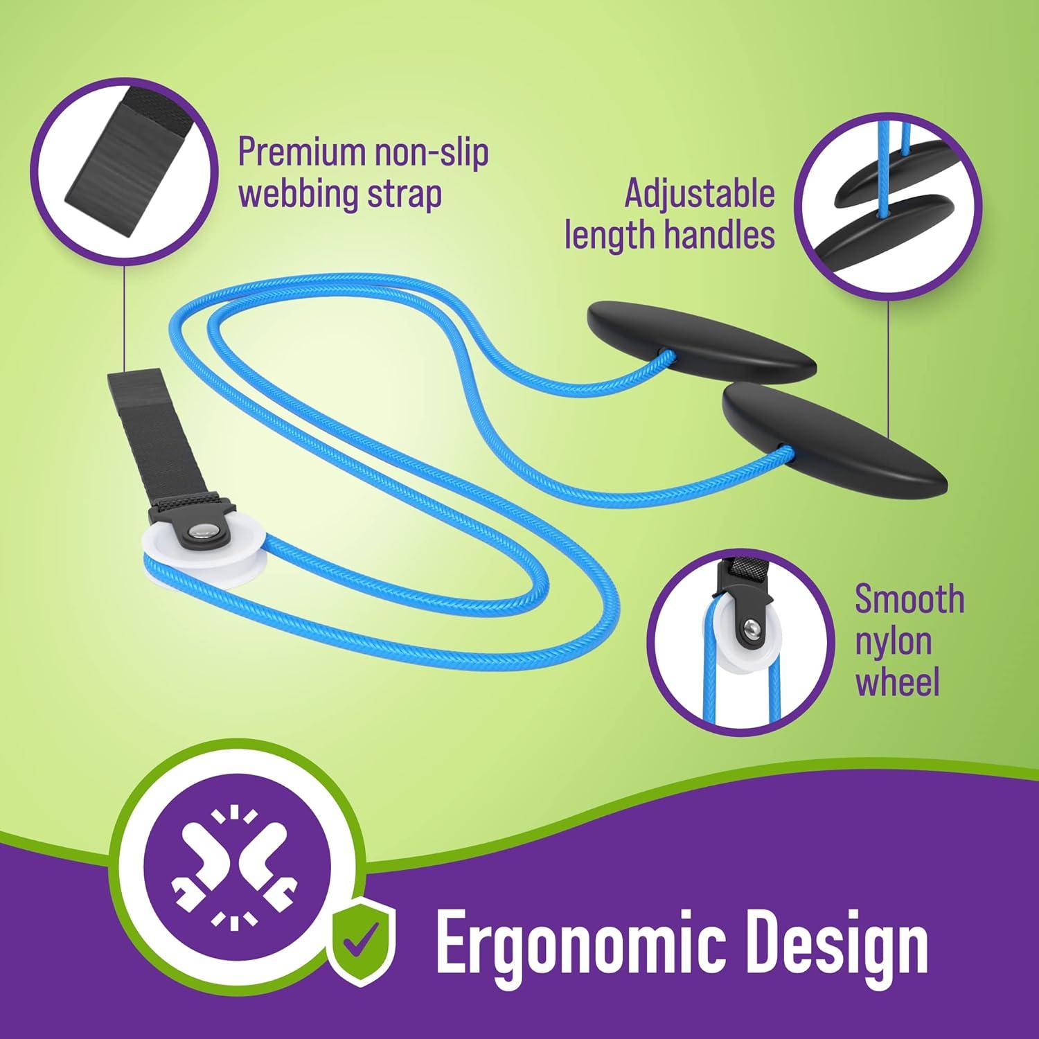 Polea para Hombro Mars Wellness sobre la Puerta - Terapia en Casa