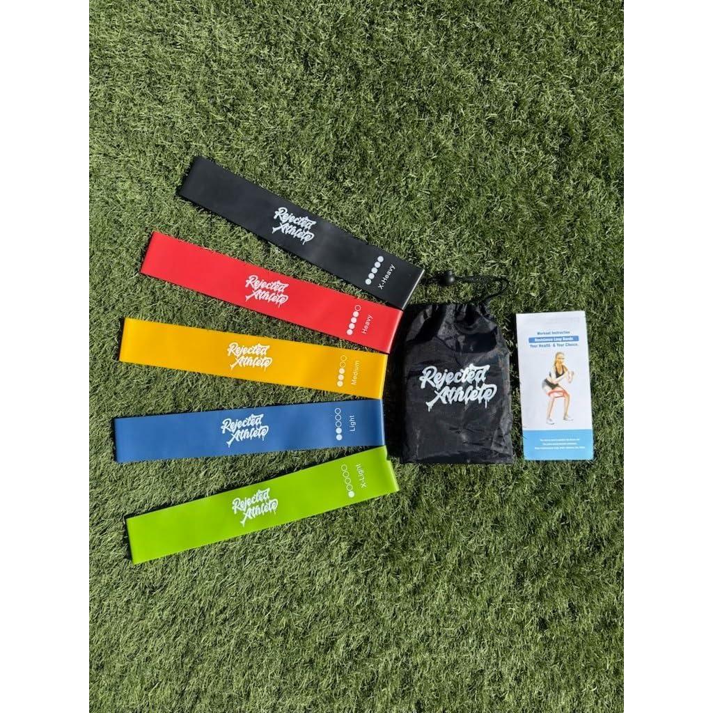 Set de Bandas de Resistencia Rejected Athlete - 5 Niveles Multicolor