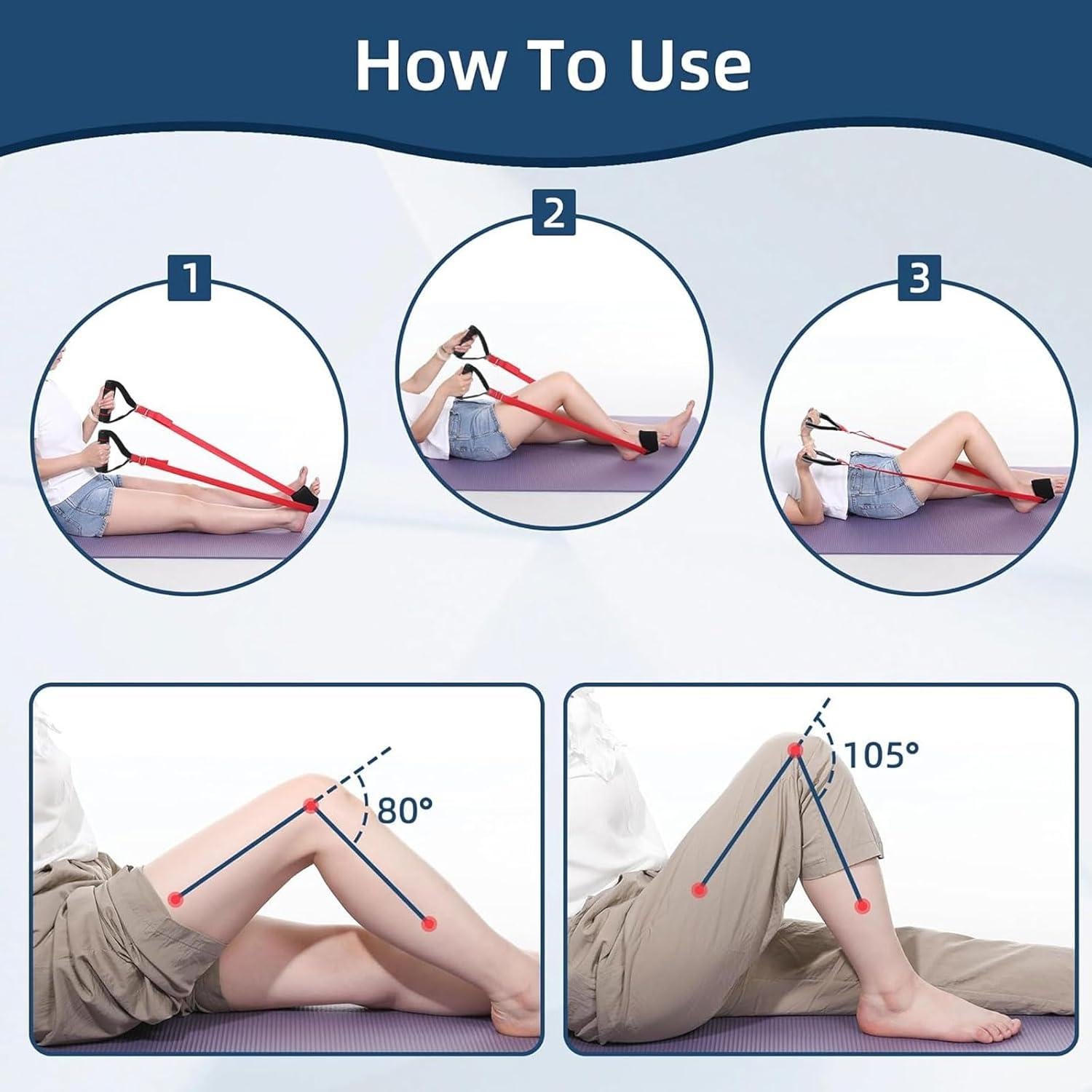Ayuda de Rehabilitación de Rodilla JFMkaer - Core Flex Knee