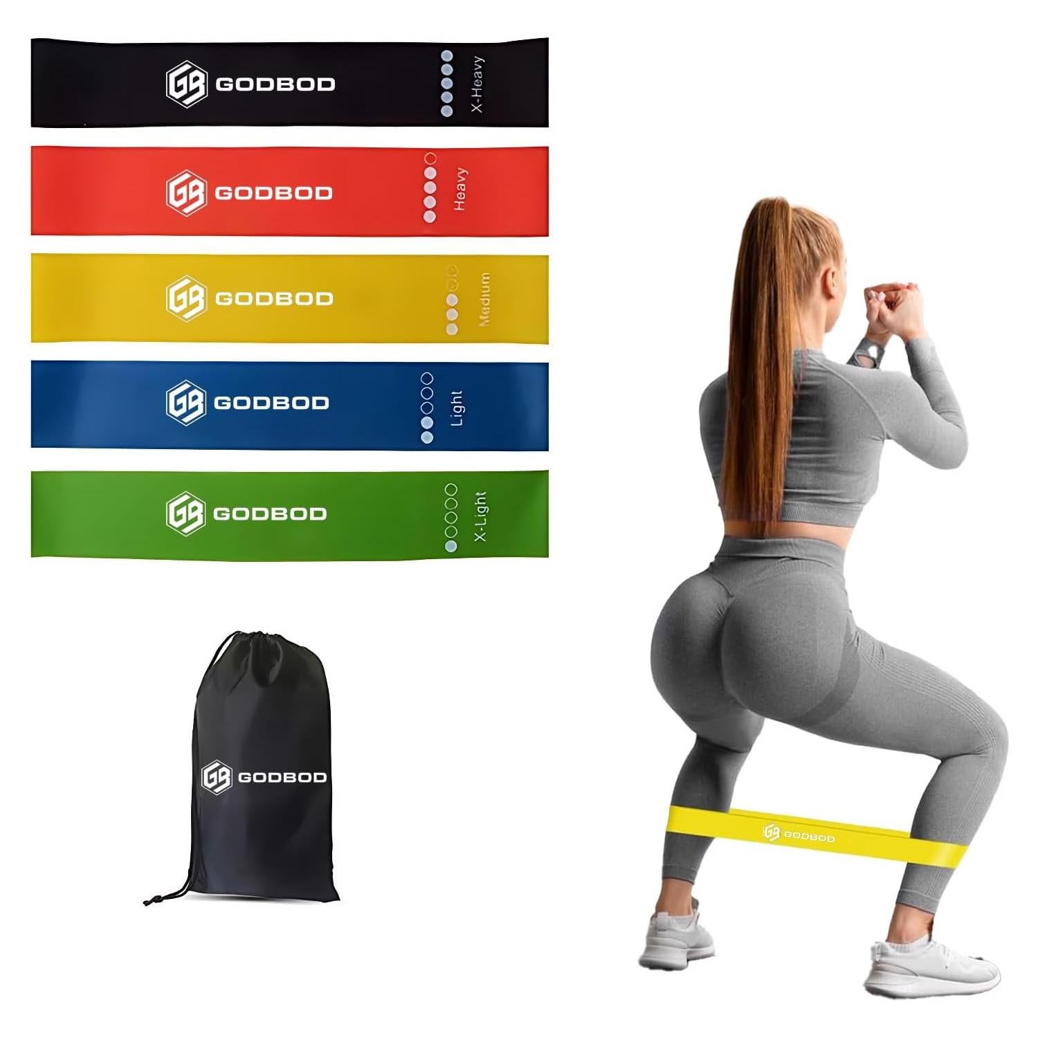Conjunto de Bandas de Resistencia GODBOD GDBD-SRB1 - 5 Niveles
