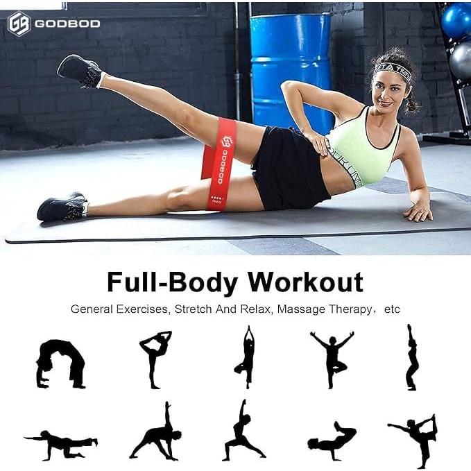 Conjunto de Bandas de Resistencia GODBOD GDBD-SRB1 - 5 Niveles