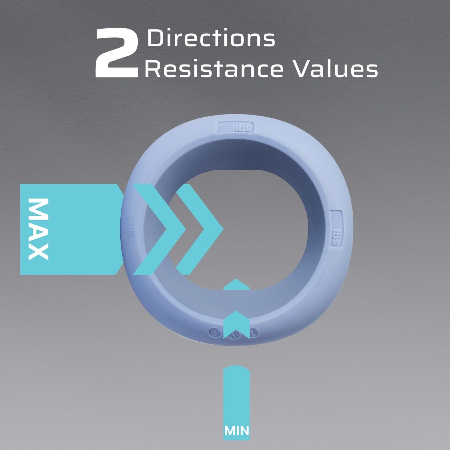 Entrenador de Fuerza de Agarre BERTER, 3 Anillos de Silicona