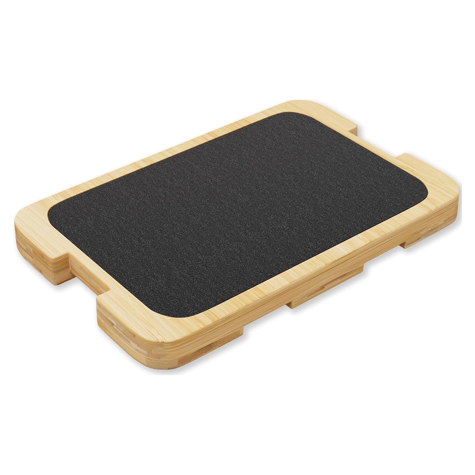 Plataforma de Ejercicio MUCITAGF de Madera con Banda de Resistencia