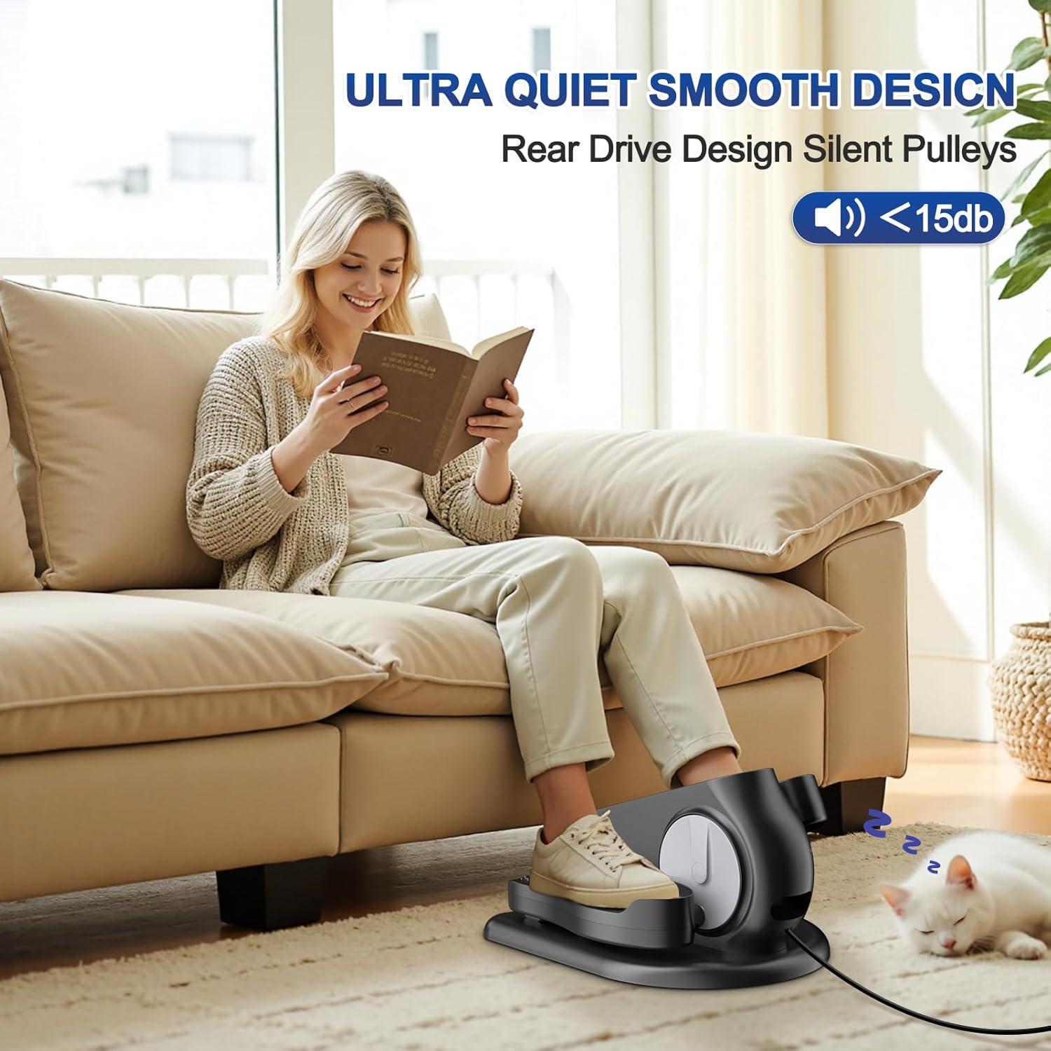 Máquina Elíptica de Escritorio Comtrihion - Ejercitador Silencioso 12 Velocidades