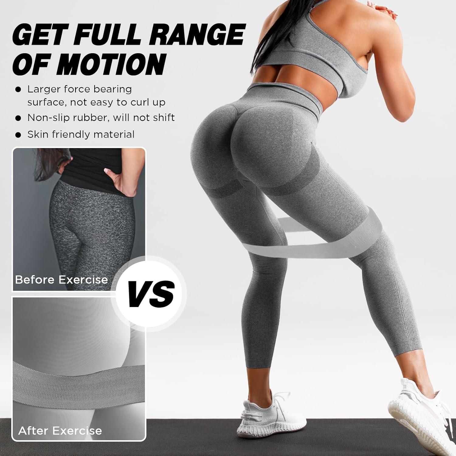 24 Bandas de Resistencia Bunnycool para Ejercicio y Fitness