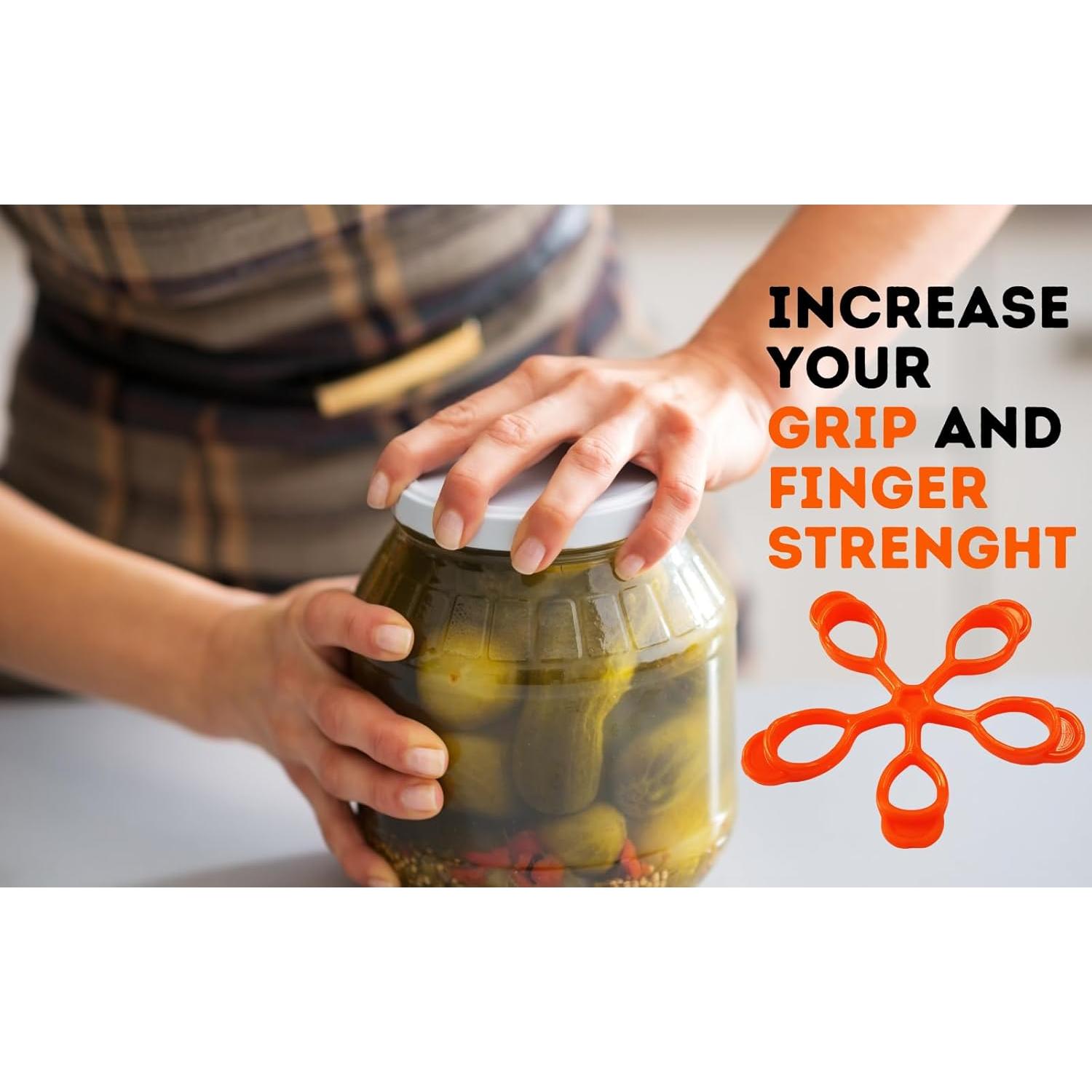 Ejercitador de Manos FlexEx - Fortalecedor de Agarre, 3 Resistencias