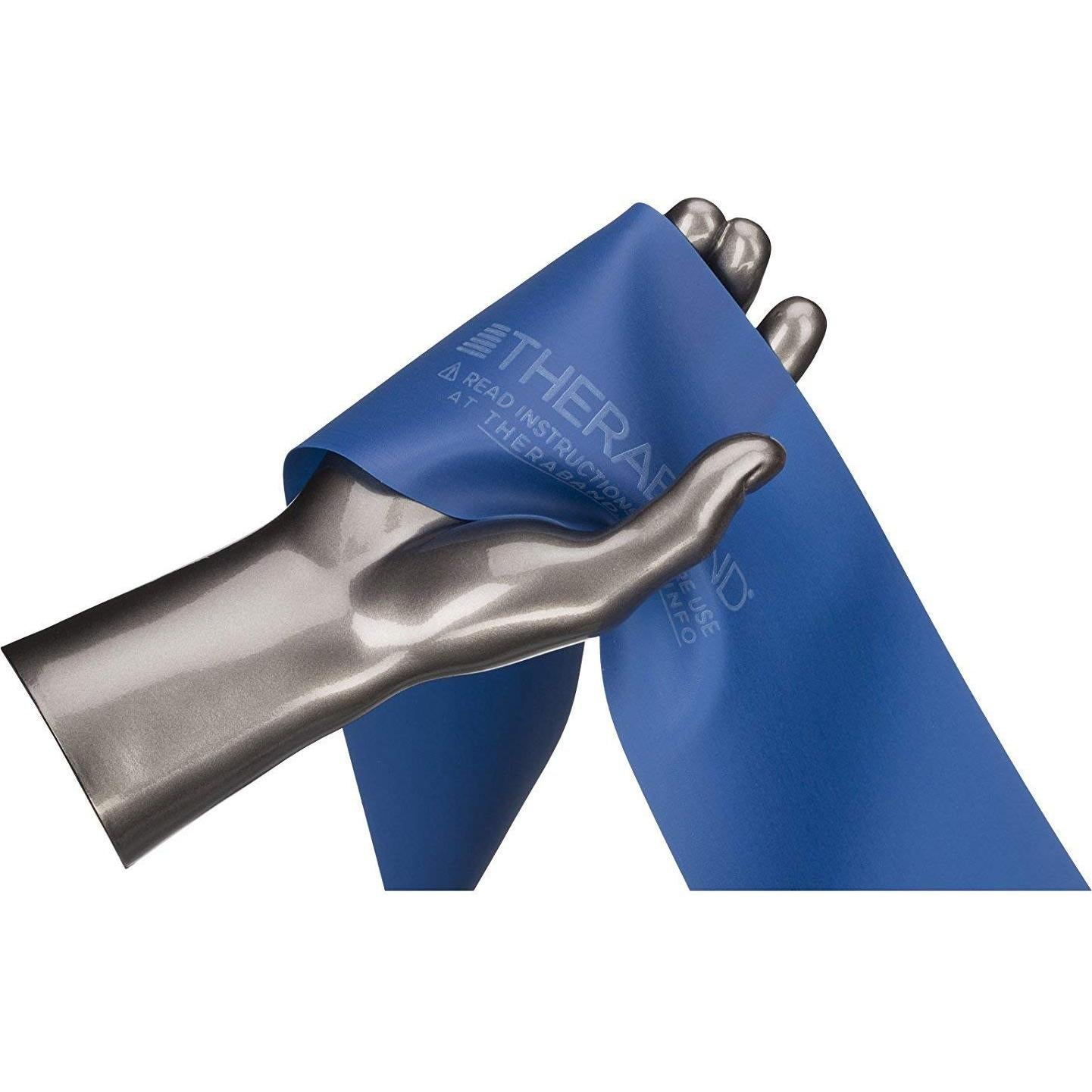 Banda de Resistencia TheraBand Sin Látex 22.9m Azul Extra Pesada