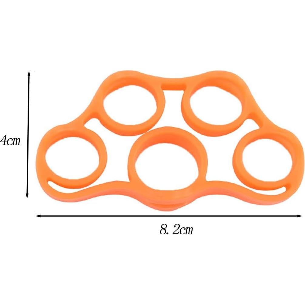 Entrenador de Fuerza de Agarre LAIYOHO - Set 6 Ejercitadores 3kg-5kg