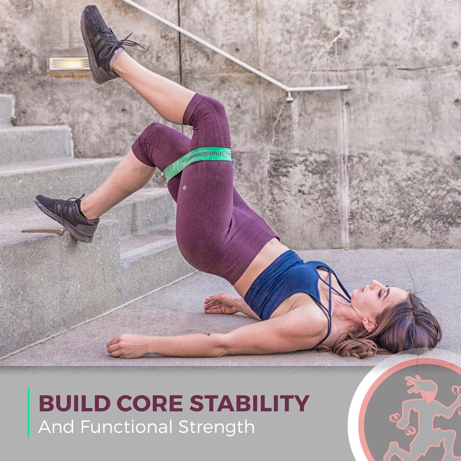 Bandas de Resistencia Extra Gruesas Rubberbanditz 5 Piezas 2-136 kg