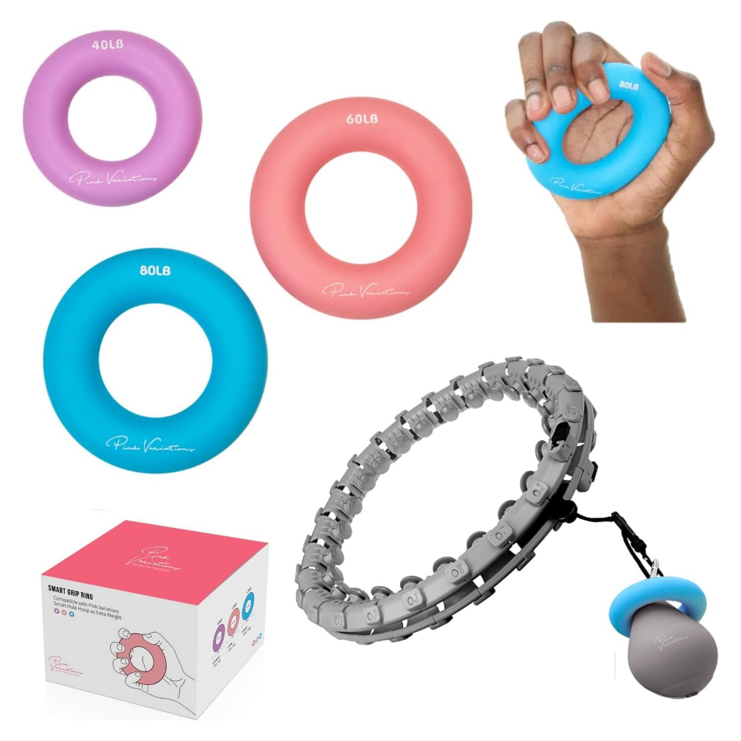 Anillo de Ejercicio Inteligente VARIACIONES ROSADAS - Fitness y Rehabilitación