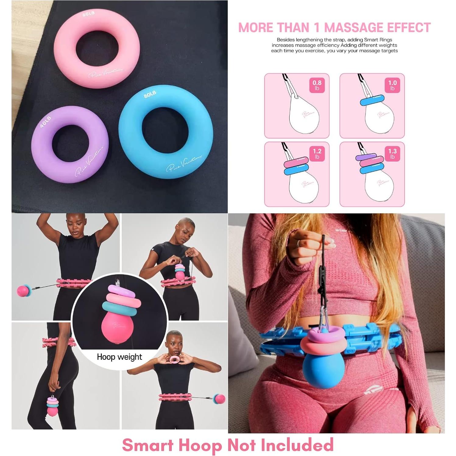 Anillo de Ejercicio Inteligente VARIACIONES ROSADAS - Fitness y Rehabilitación