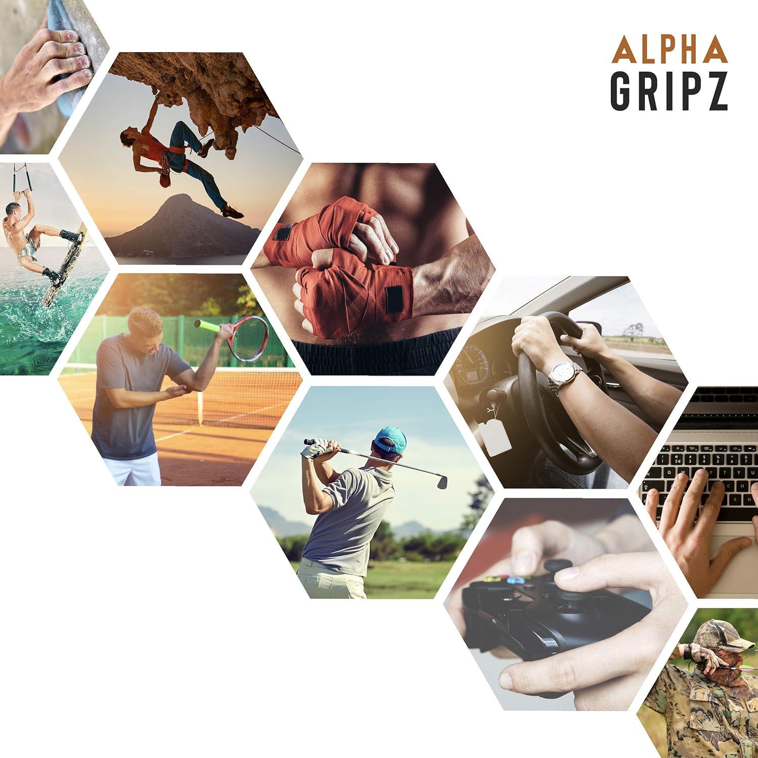 ALPHA GRIPZ™ PT Bundle - Forearm Strengthening Set with Low Resistance Recovery Tool for Grip, Wrist & Elbow Pain Relief (Tendonitis, Carpal Tunnel, Arthritis), Injury Rehabilitation, and Progressive Strength Building