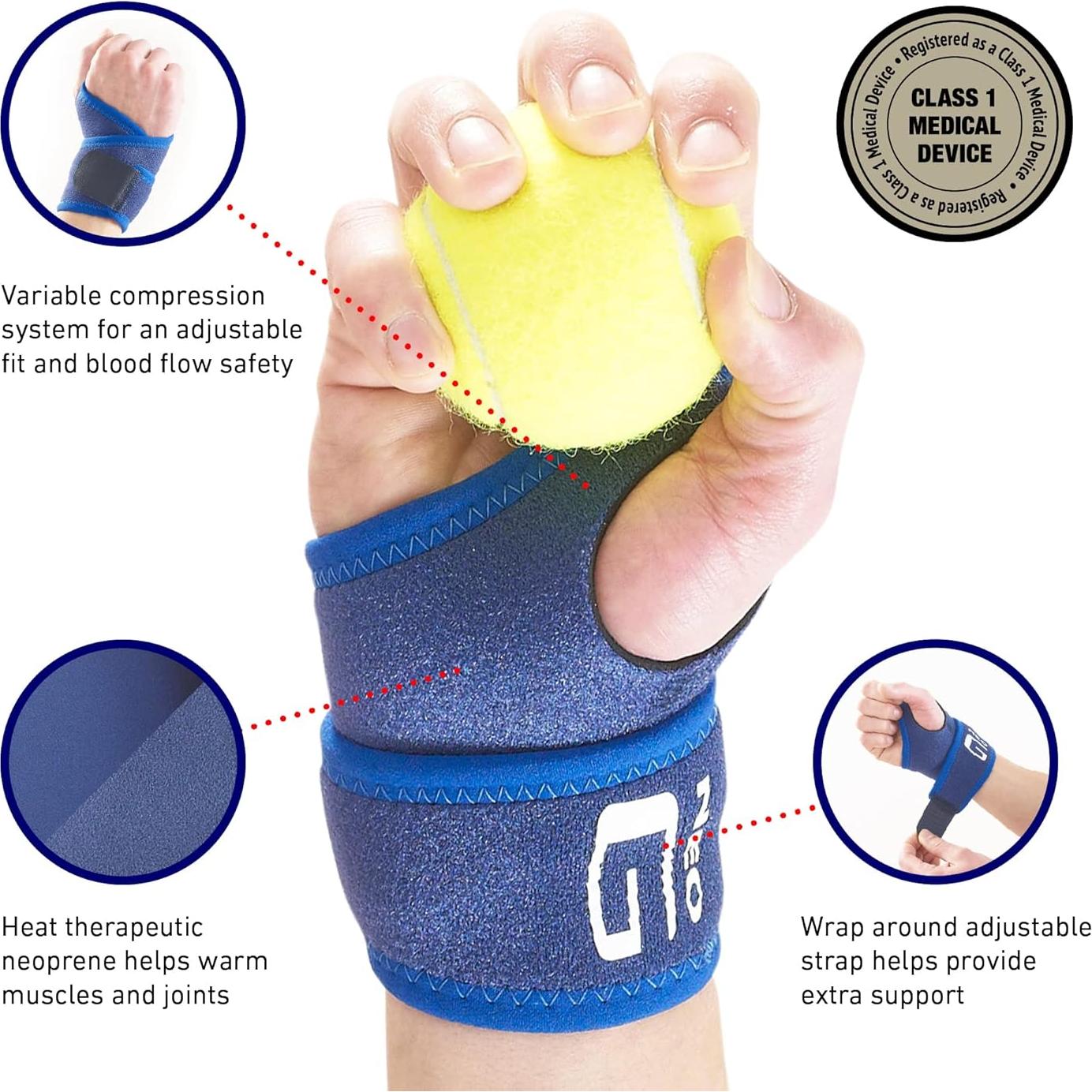 Férula de Muñeca Neo G Ajustable para Artritis y Esguince