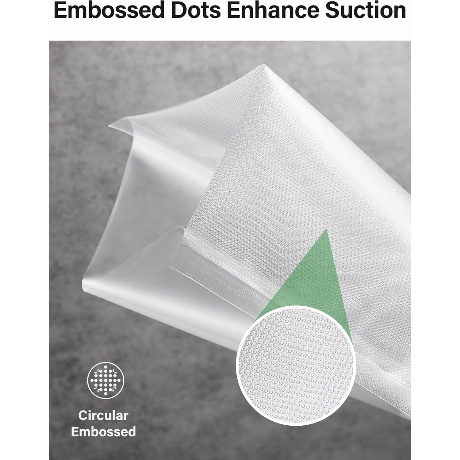 Kootek Rollos de Bolsas Sellado al Vacío 2.5kg 150m con Cortador