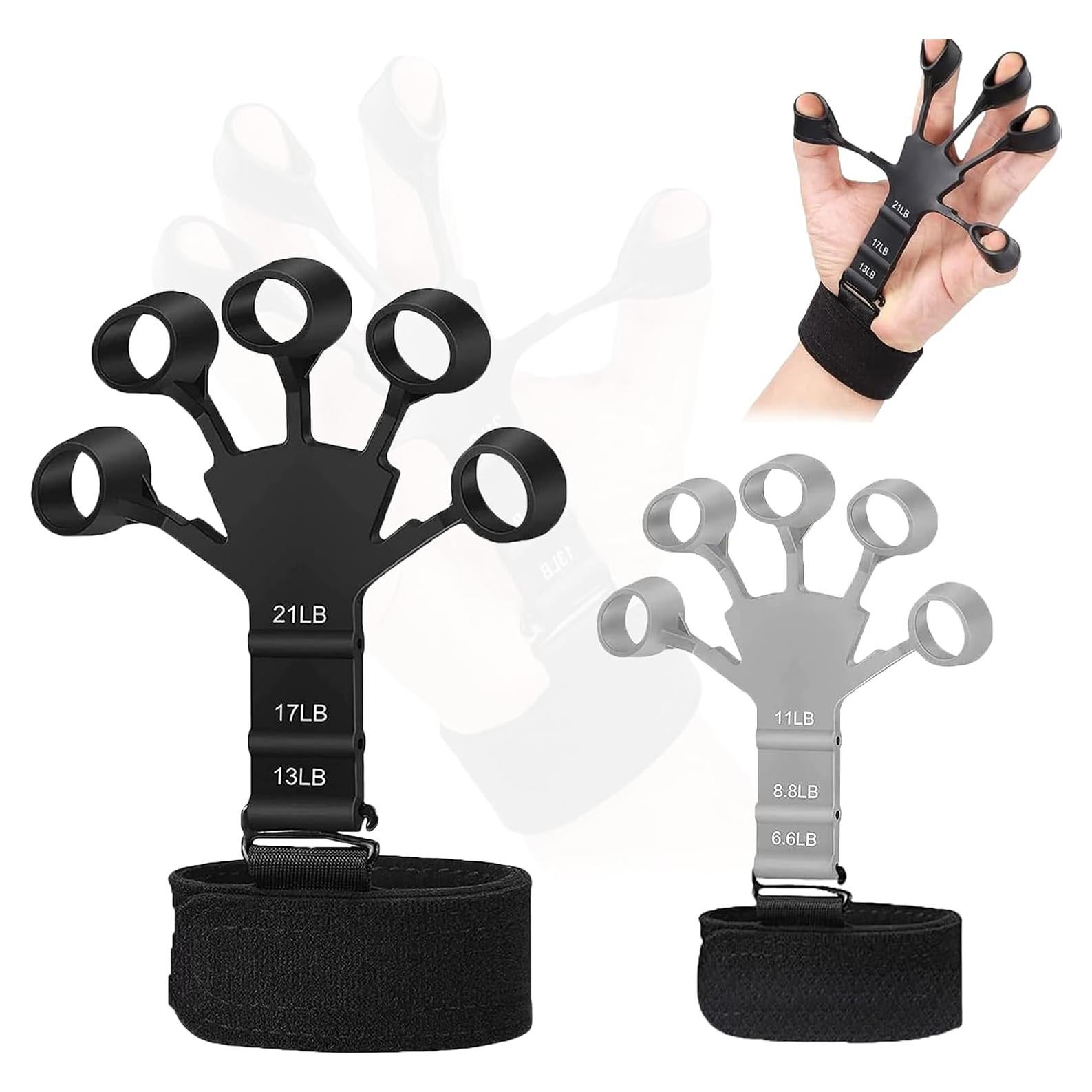 Ejercitador de Muñeca Kairsya Gripster Ajustable 6 Niveles