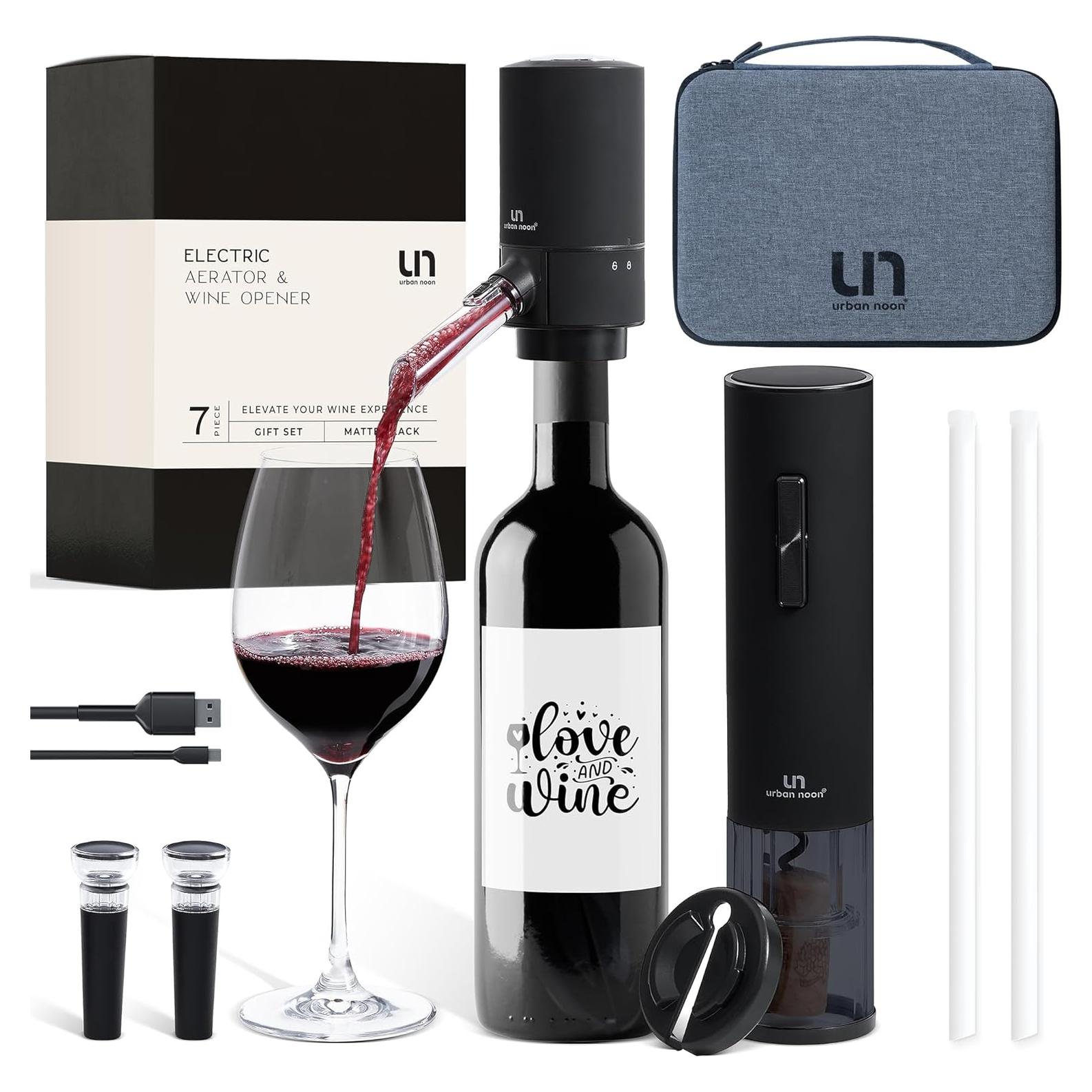 Juego de Sacacorchos Eléctrico Urban Noon UNW - Accesorios Vino