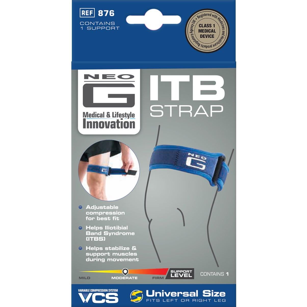 Faja para Rodilla Neo G ITB - Soporte Compresivo Ajustable