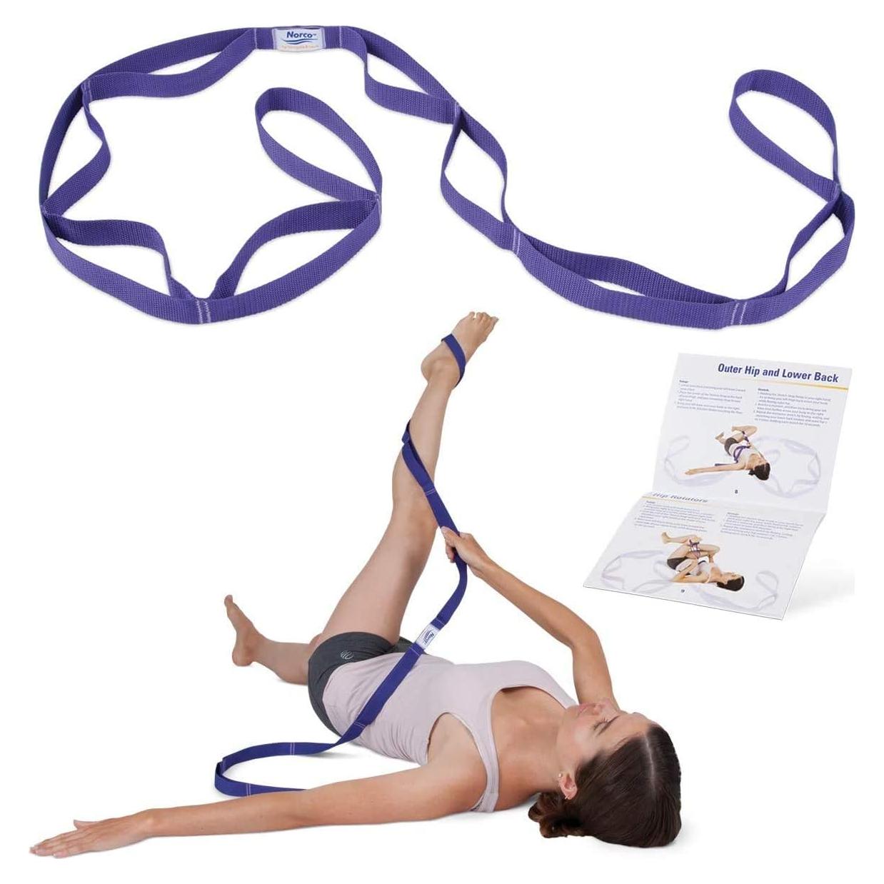 Correa de Estiramiento Balego con Asas para Yoga y Pilates