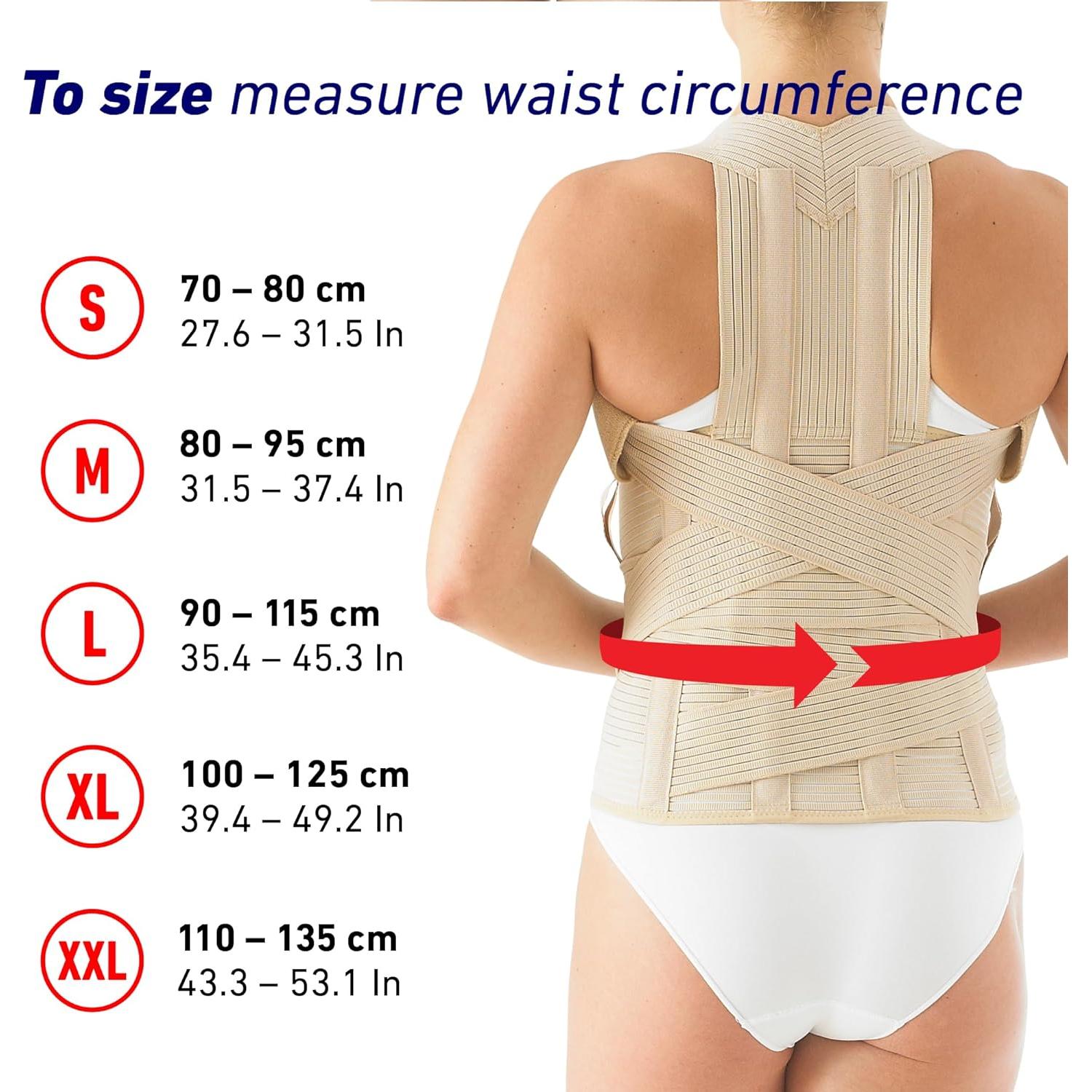 Faja Dorsolumbar Neo-G Pequeña Ajustable para Soporte Espalda