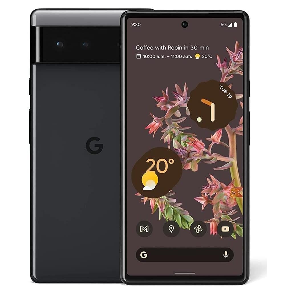 Google Pixel 6 - Smartphone 5G 128GB - Negro Tormentoso