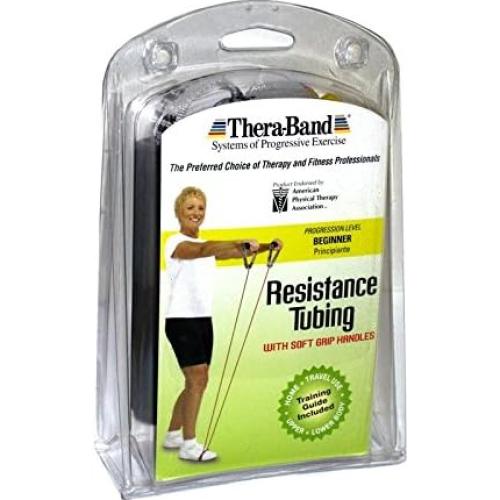 Tubo de Resistencia Theraband Amarillo Delgado 1.36 kg