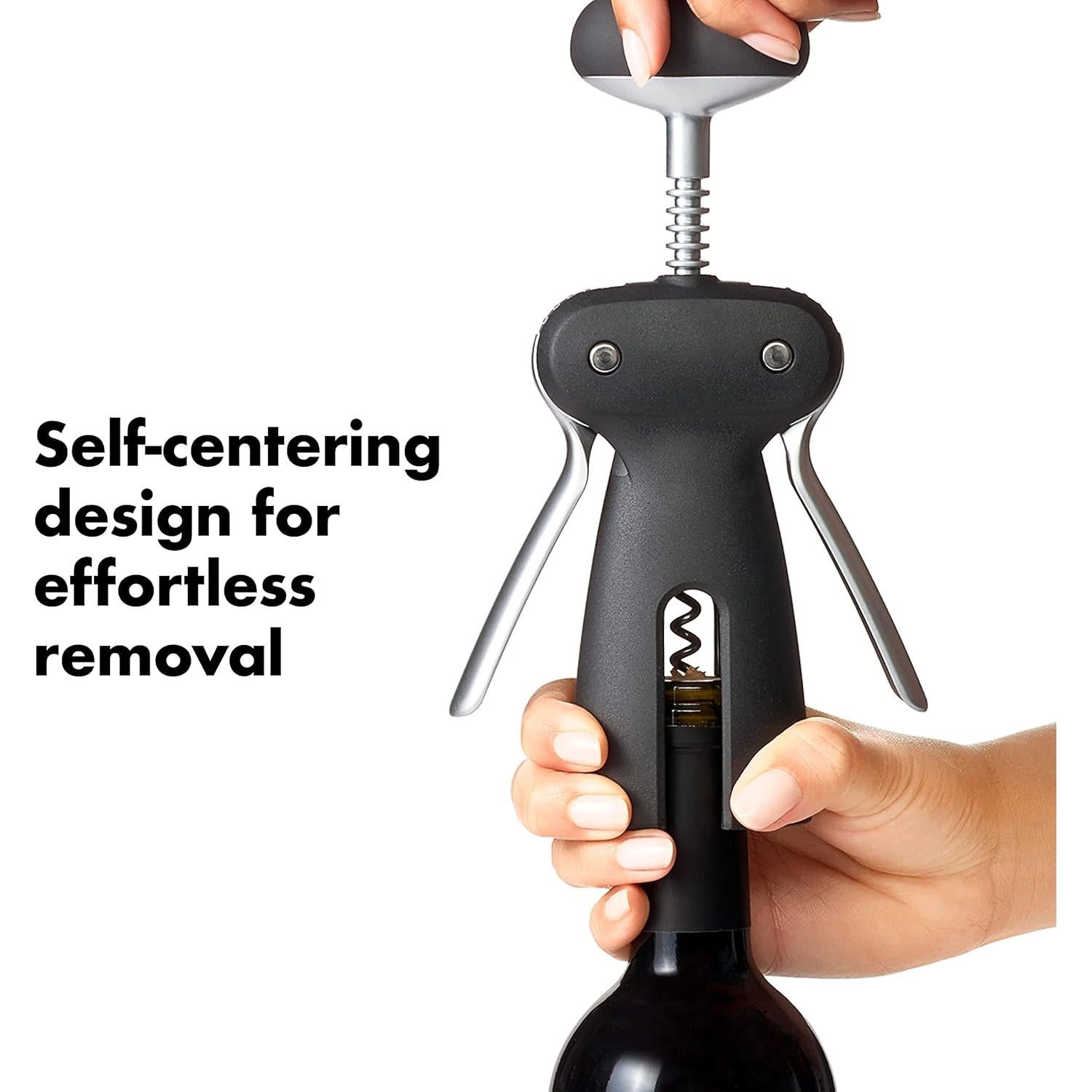 Sacacorchos de alas OXO con cortador de aluminio 26.4cm