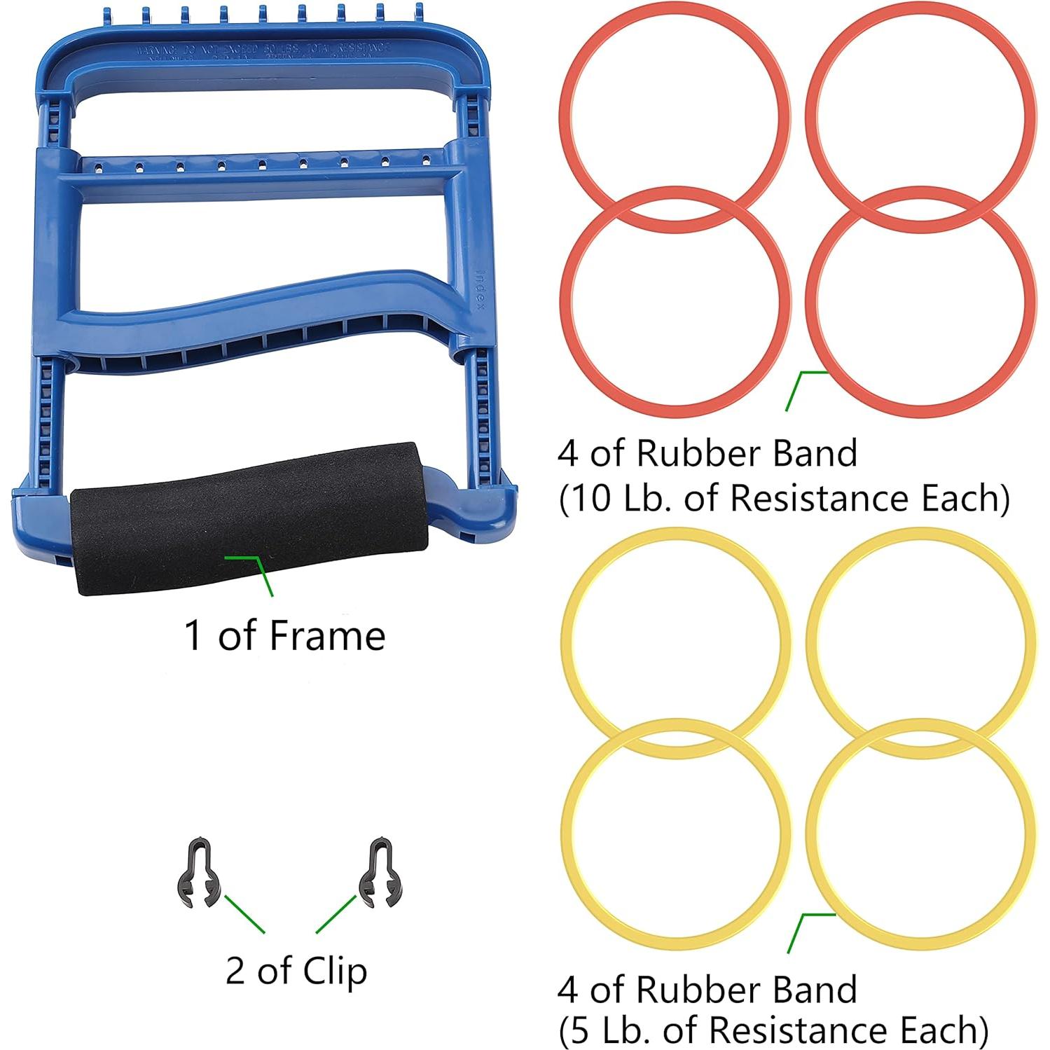 Ejercitador de Mano YPCBYNBS para Fuerza de Agarre Azul