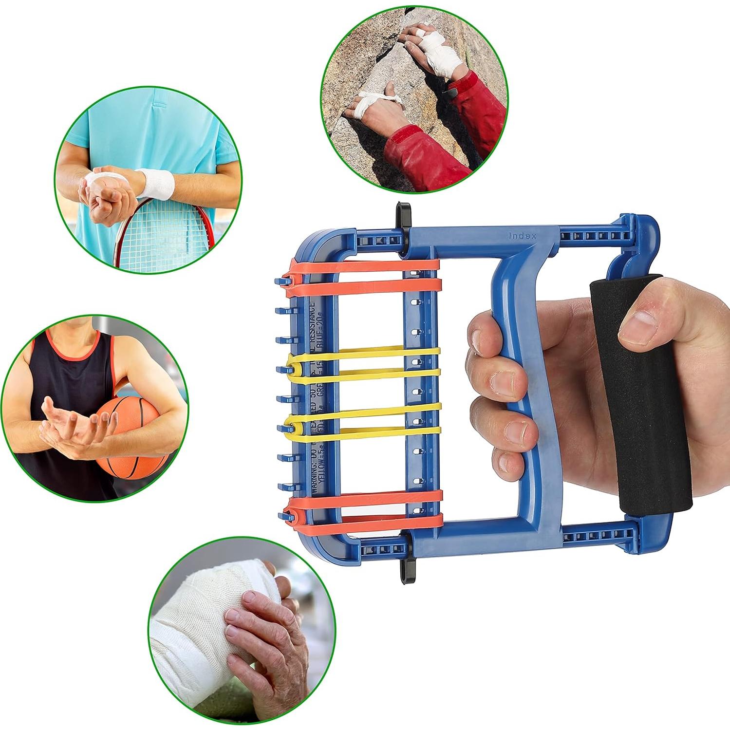 Ejercitador de Mano YPCBYNBS para Fuerza de Agarre Azul