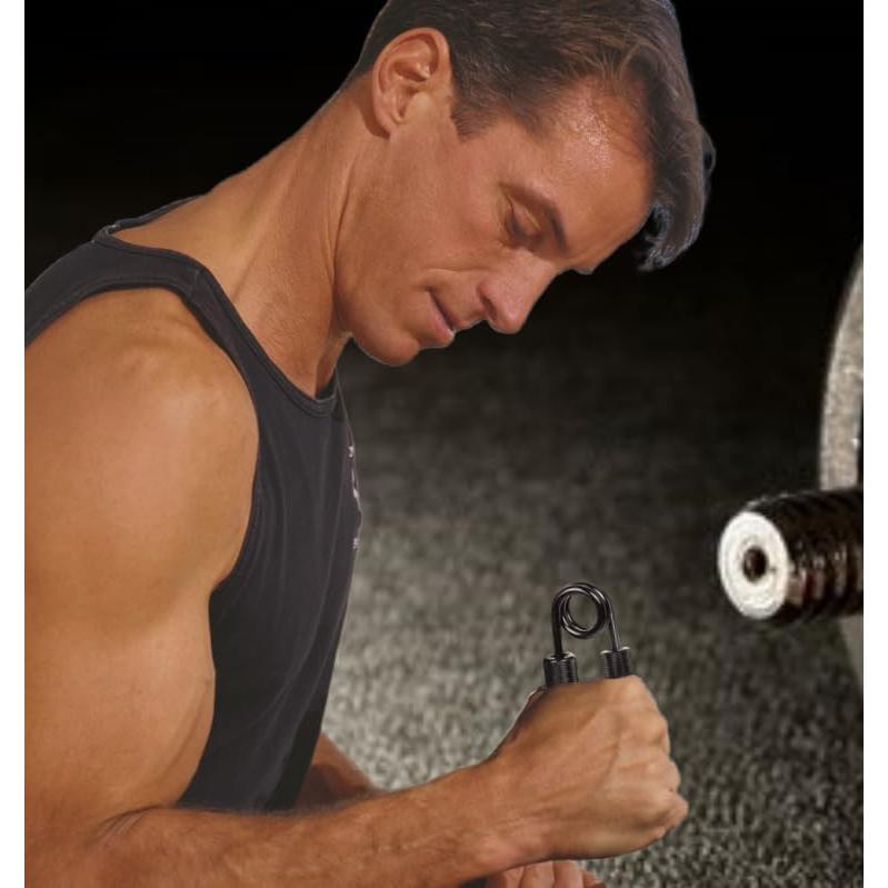 Entrenador de Fuerza de Agarre AIKESIWAY 4 Pack 50-200LB