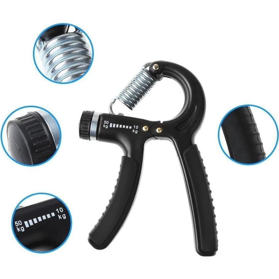 Agarrador de Mano Ajustable Luxon 10-50kg - Fortalecedor de Agarre