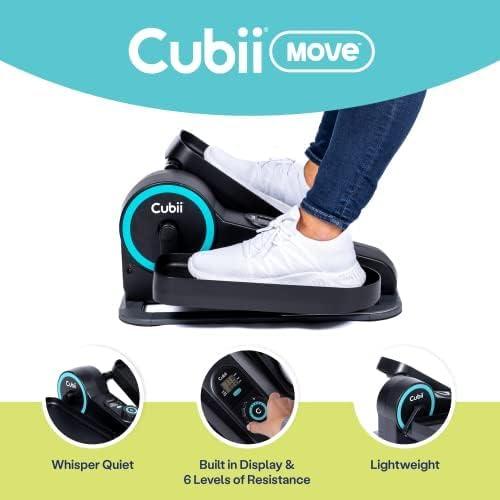 Cubii Move - Bicicleta elíptica bajo escritorio ajustable