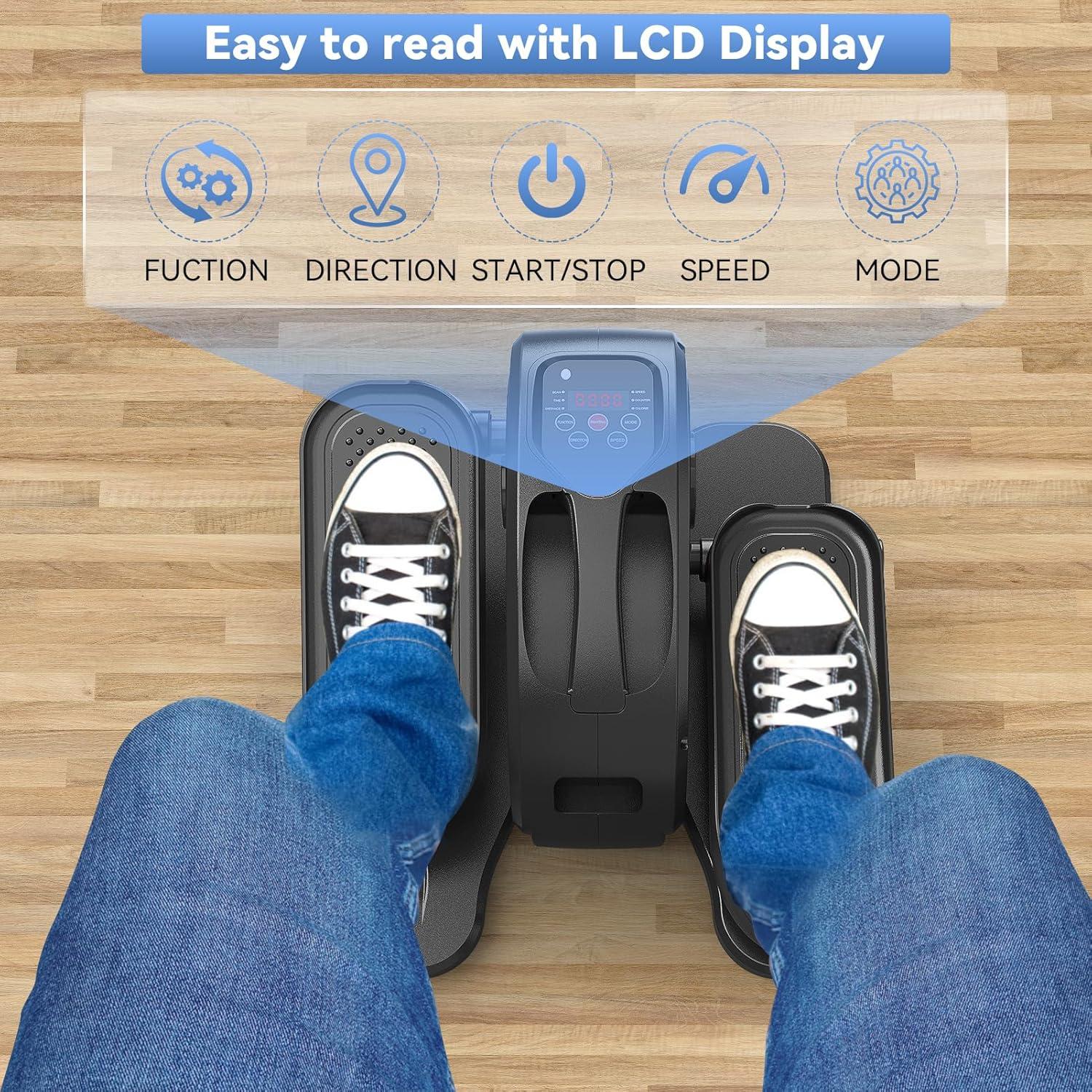 Máquina Elíptica Bajo Escritorio Tvdugim Compacta con Control Remoto