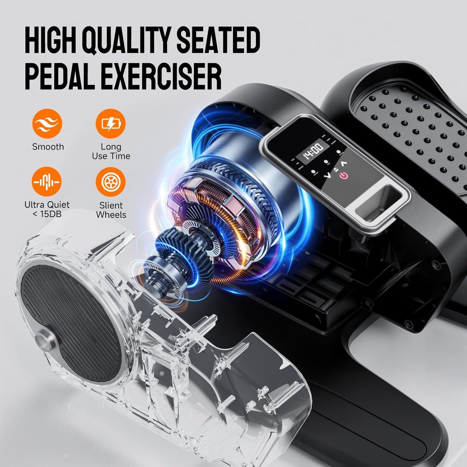 Máquina Elíptica Bajo Escritorio Kjocie 509, 12 Niveles, Silenciosa