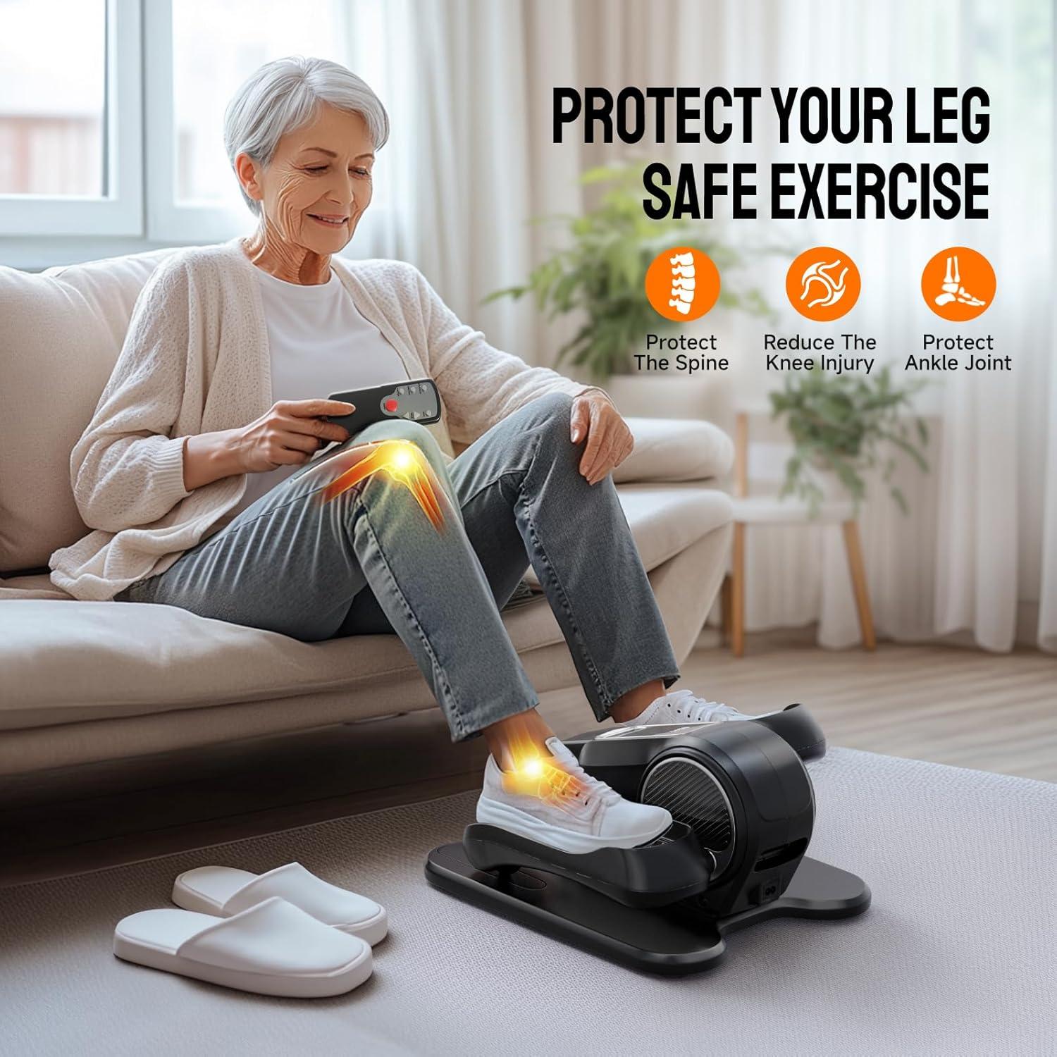 Máquina Elíptica Bajo Escritorio Kjocie 509, 12 Niveles, Silenciosa