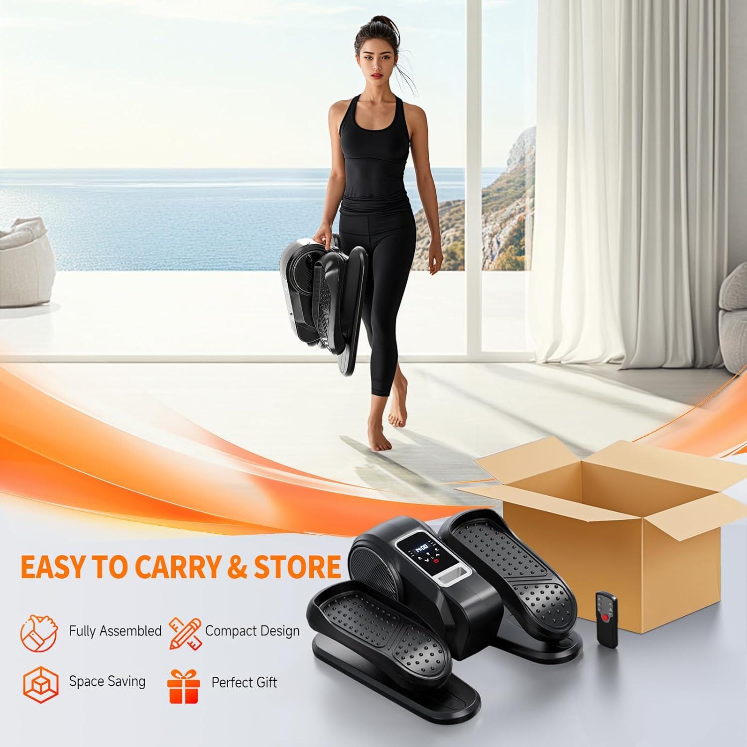 Máquina Elíptica Bajo Escritorio Kjocie 509, 12 Niveles, Silenciosa