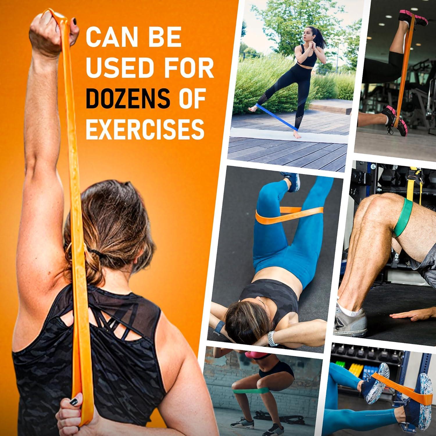 Banda de Resistencia Profesional Banda Platinum Azul Media