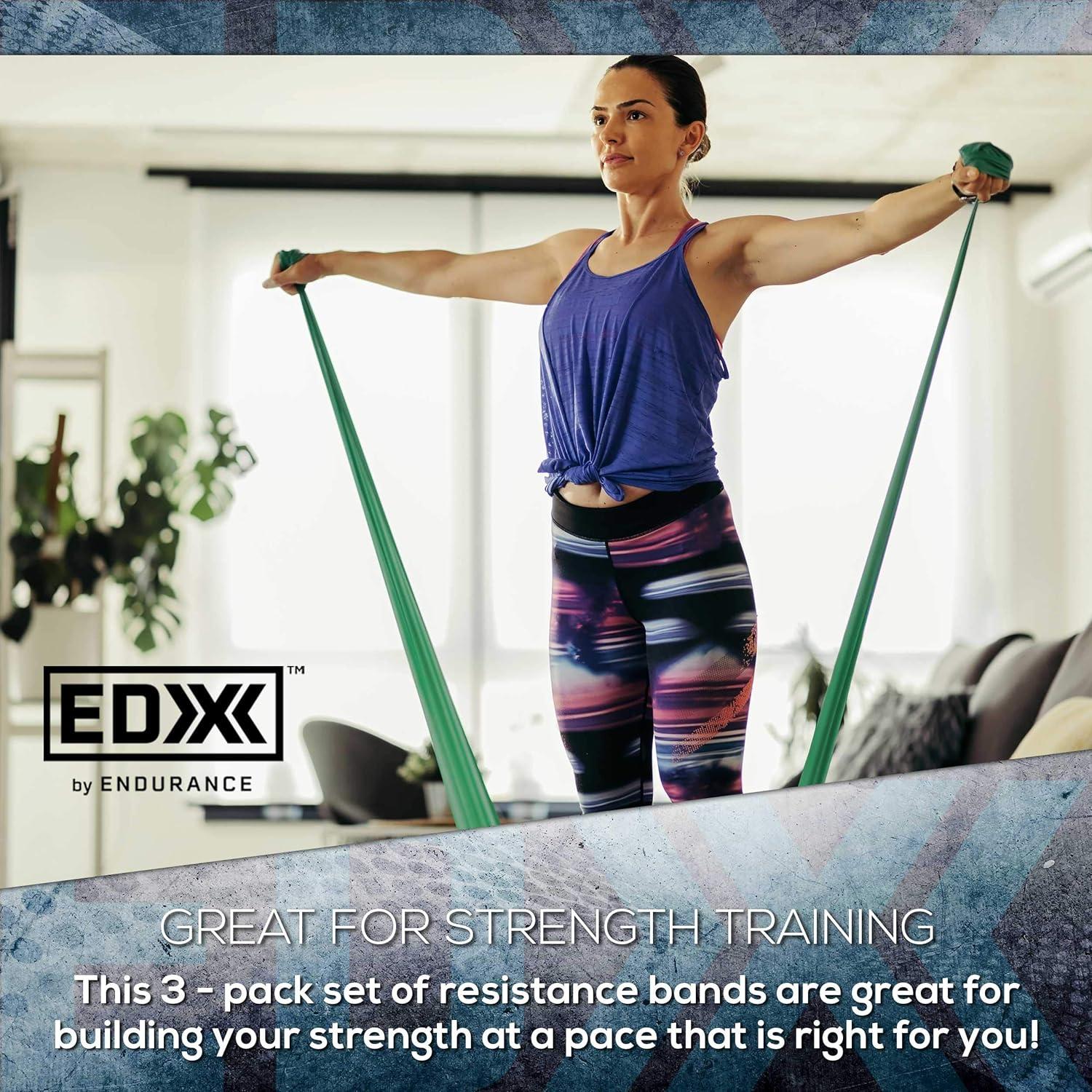 Banda de Resistencia EDX 30.48 cm Juego de 3 Multicolor