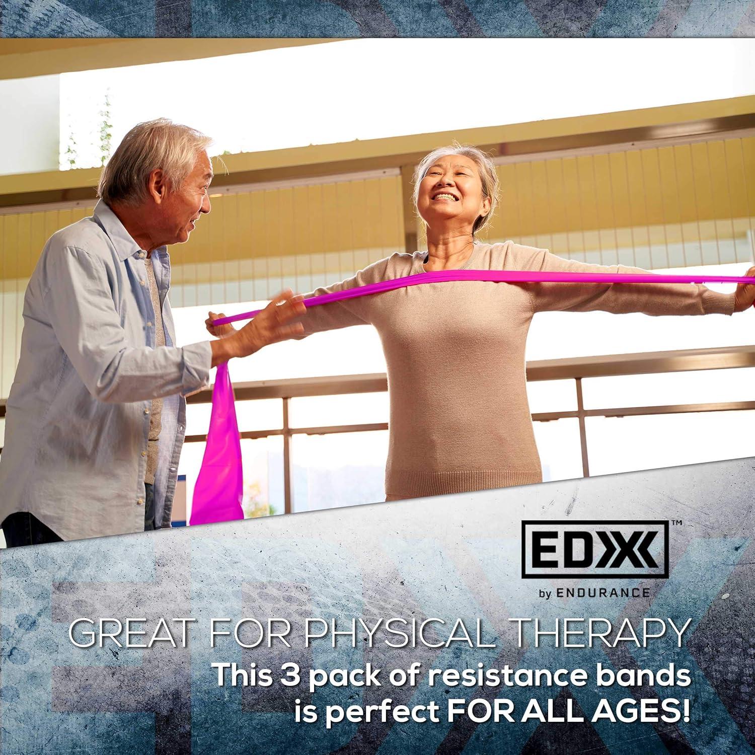 Banda de Resistencia EDX 30.48 cm Juego de 3 Multicolor