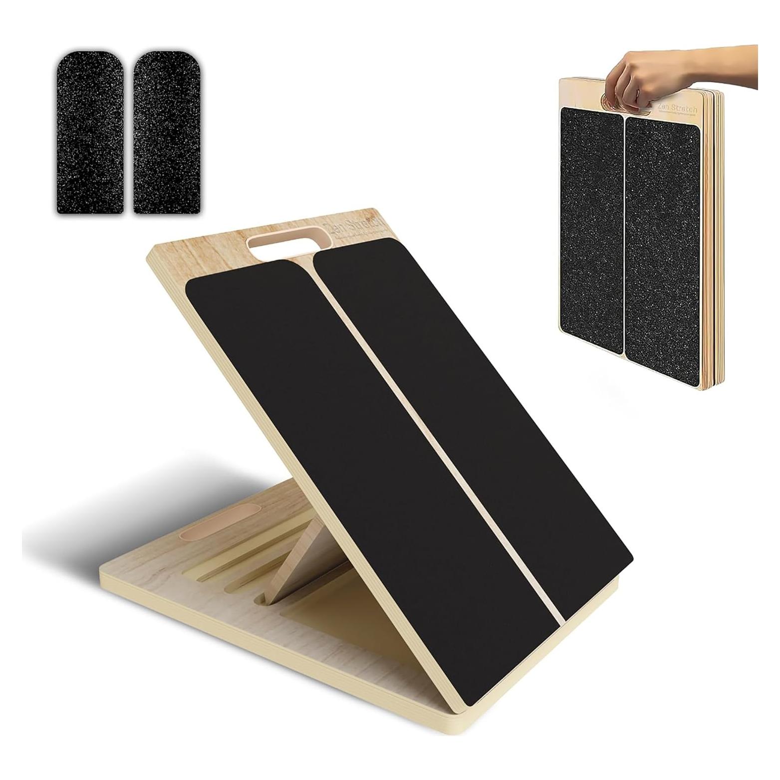 Tablero Inclinado de Madera Zenflex Ajustable para Estiramientos