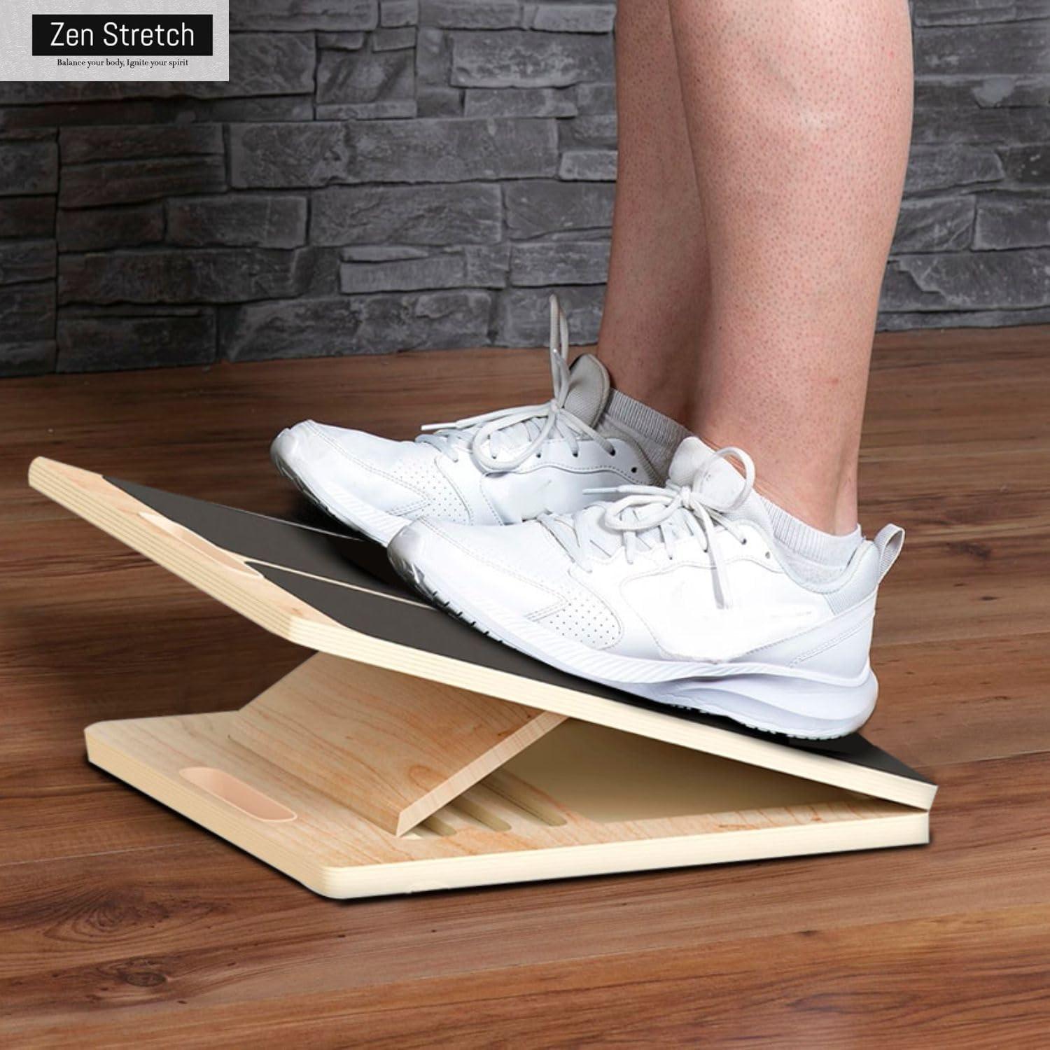 Tablero Inclinado de Madera Zenflex Ajustable para Estiramientos